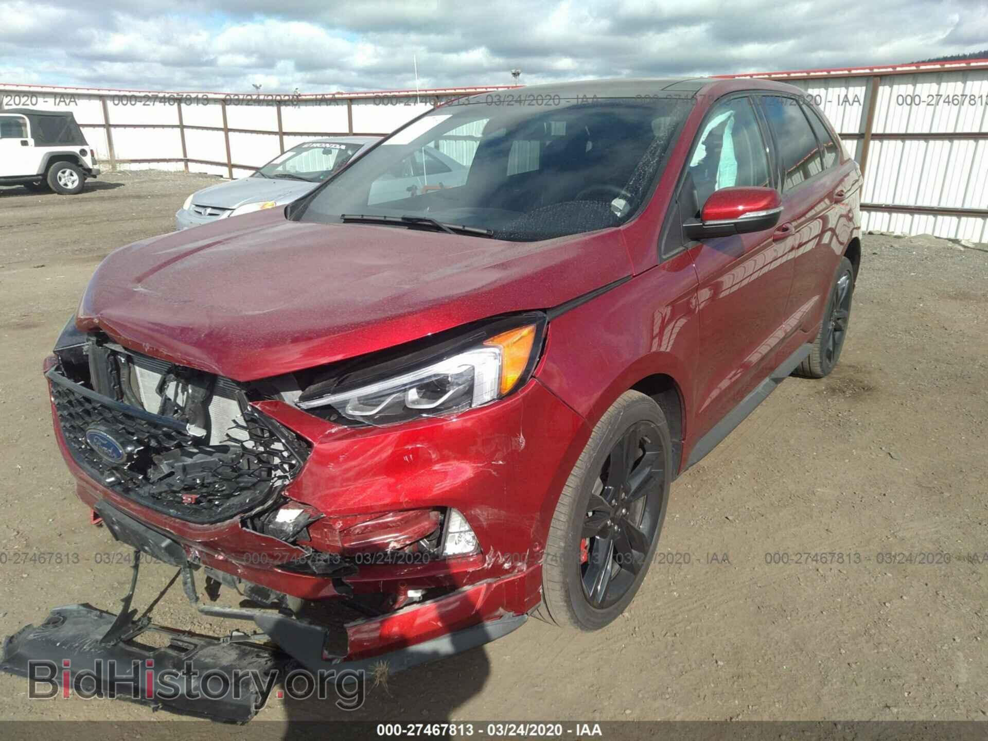 2019 FORD EDGE - VIN: 2FMPK4AP6KBB70310 - Фото 2