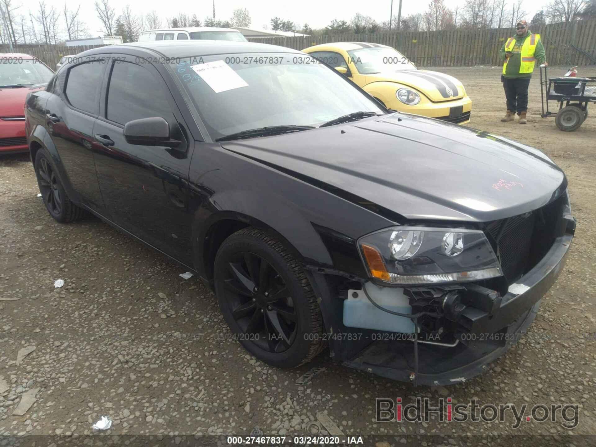 Photo 1C3CDZCG9EN138407 - DODGE AVENGER 2014