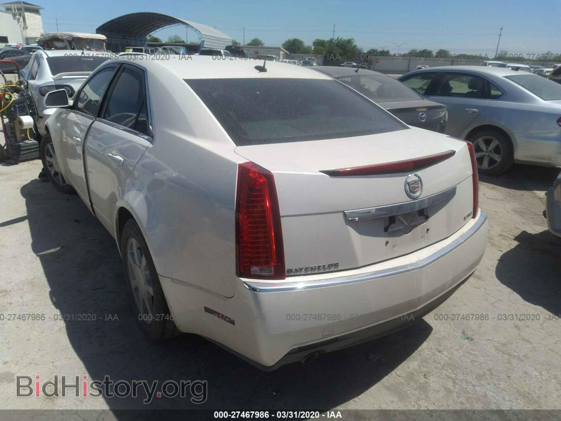 2008 CADILLAC CTS - VIN: 1G6DF577980156925 - Фото 3