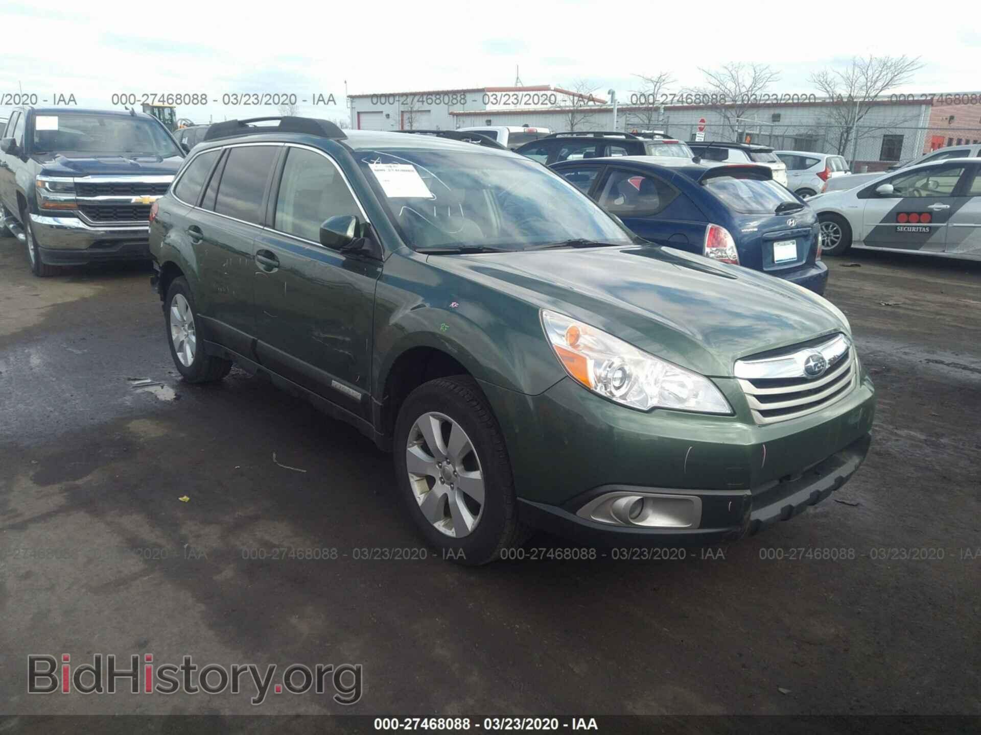 Фотография 4S4BRCBC8B3356832 - SUBARU OUTBACK 2011