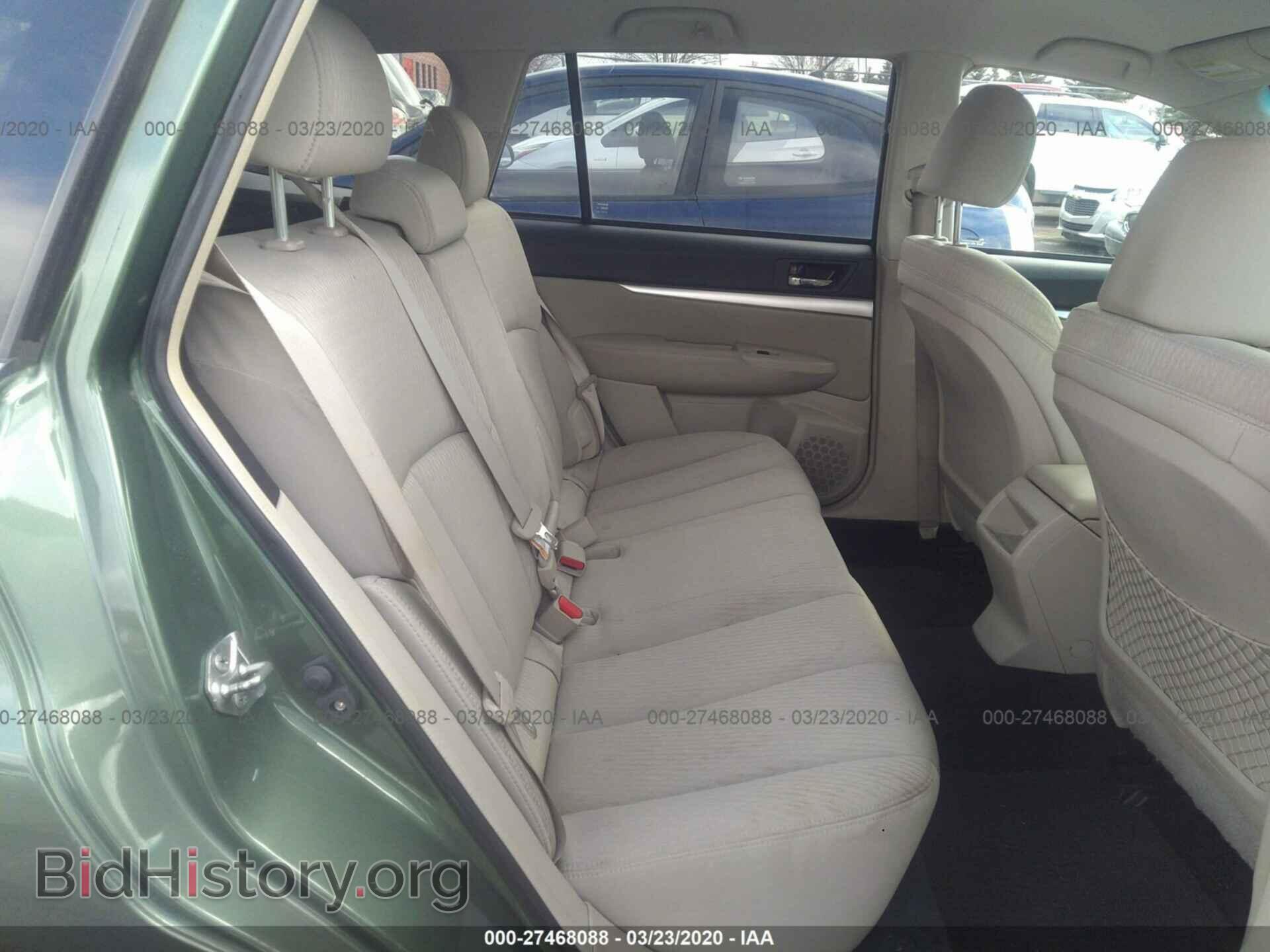 2011 SUBARU OUTBACK - VIN: 4S4BRCBC8B3356832 - Фото 8