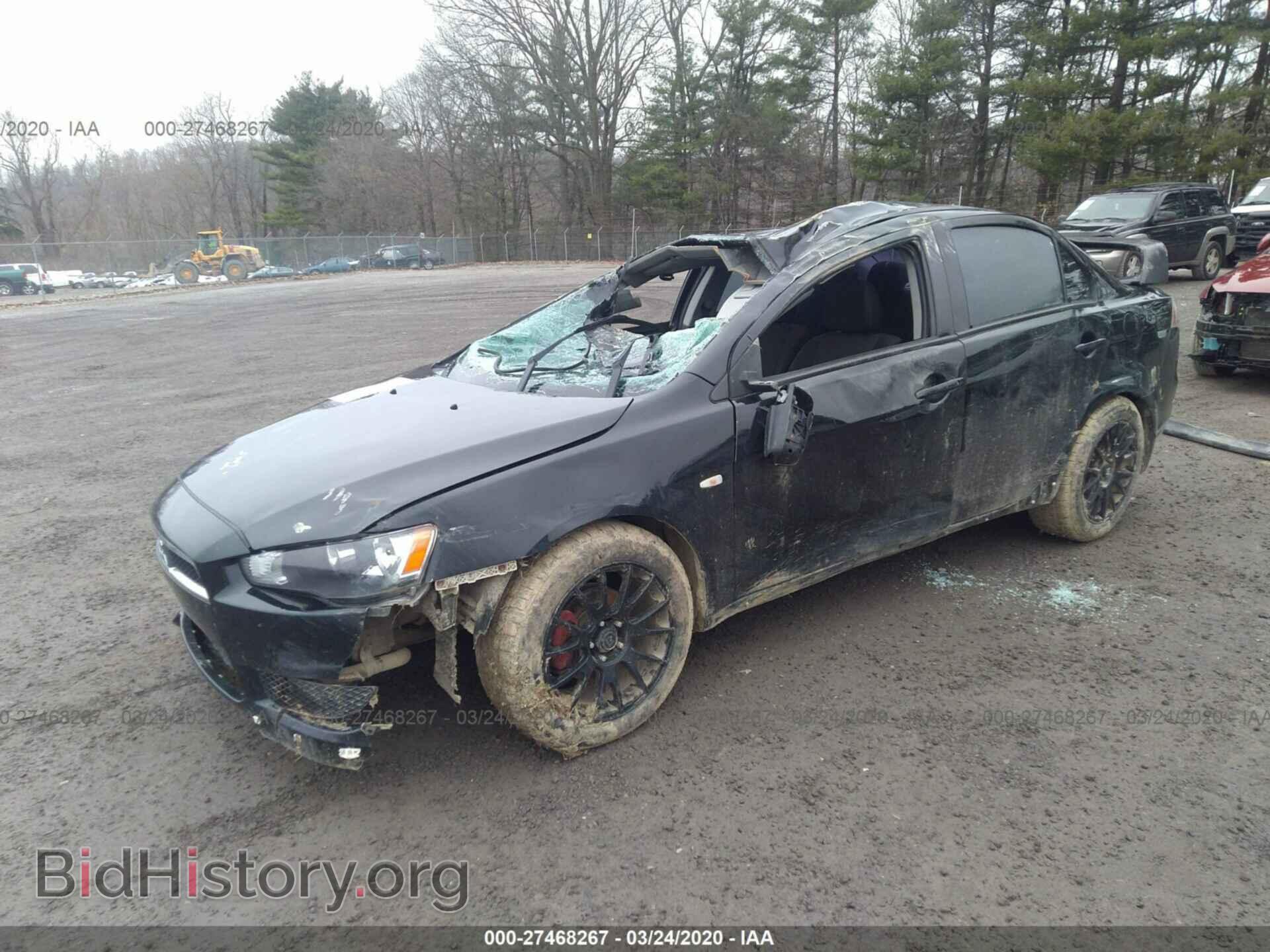 2010 MITSUBISHI LANCER - VIN: JA32U2FU5AU018876 - Фото 2