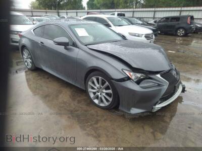 2015 Lexus RC 350, gray — VIN JTHHE5BC3F5010427, IAAI