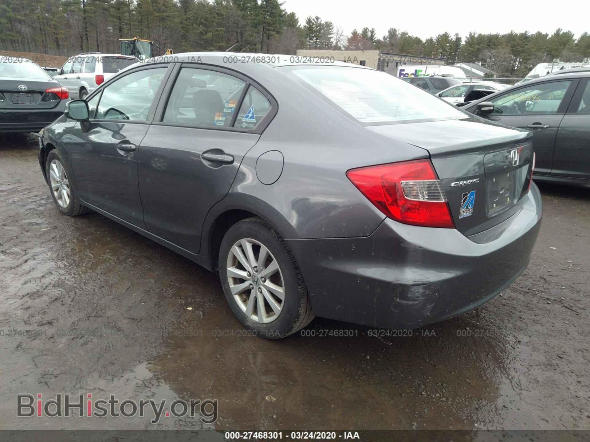 2012 HONDA CIVIC - VIN: 2HGFB2F91CH572041 - Фото 3