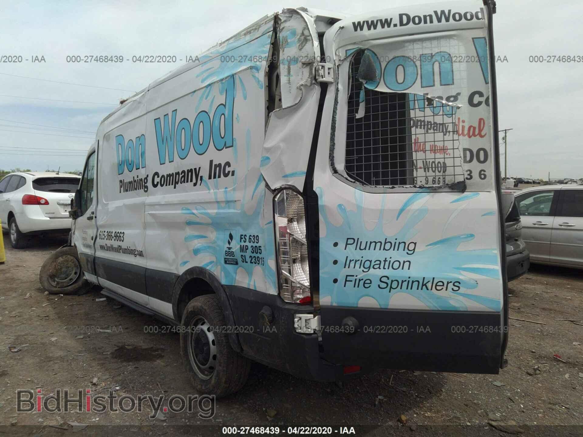 2017 FORD TRANSIT - VIN: 1FTYR2CM0HKA18372 - Фото 3
