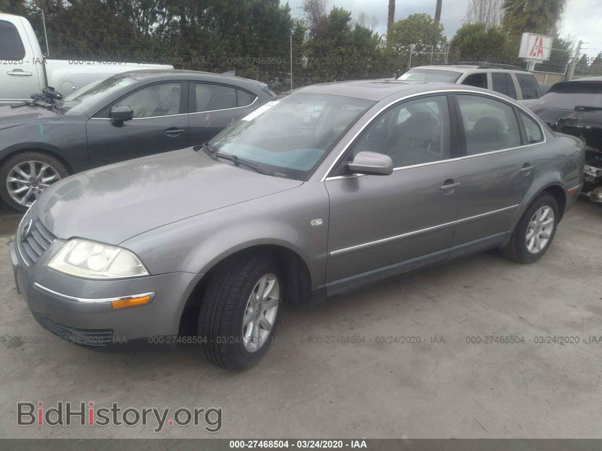 2004 VOLKSWAGEN PASSAT - VIN: WVWPD63B54P040106 - Фото 2