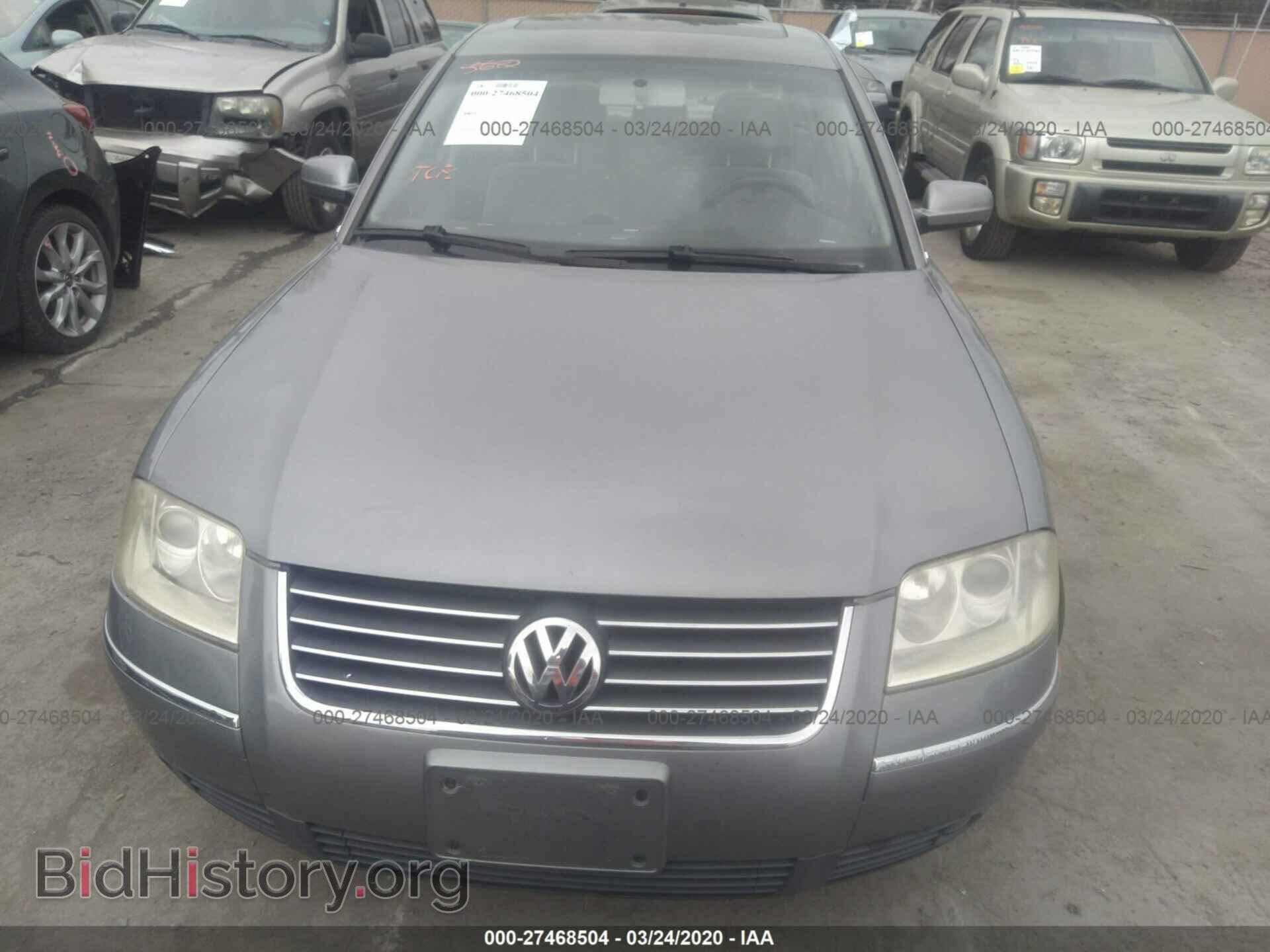 2004 VOLKSWAGEN PASSAT - VIN: WVWPD63B54P040106 - Фото 6