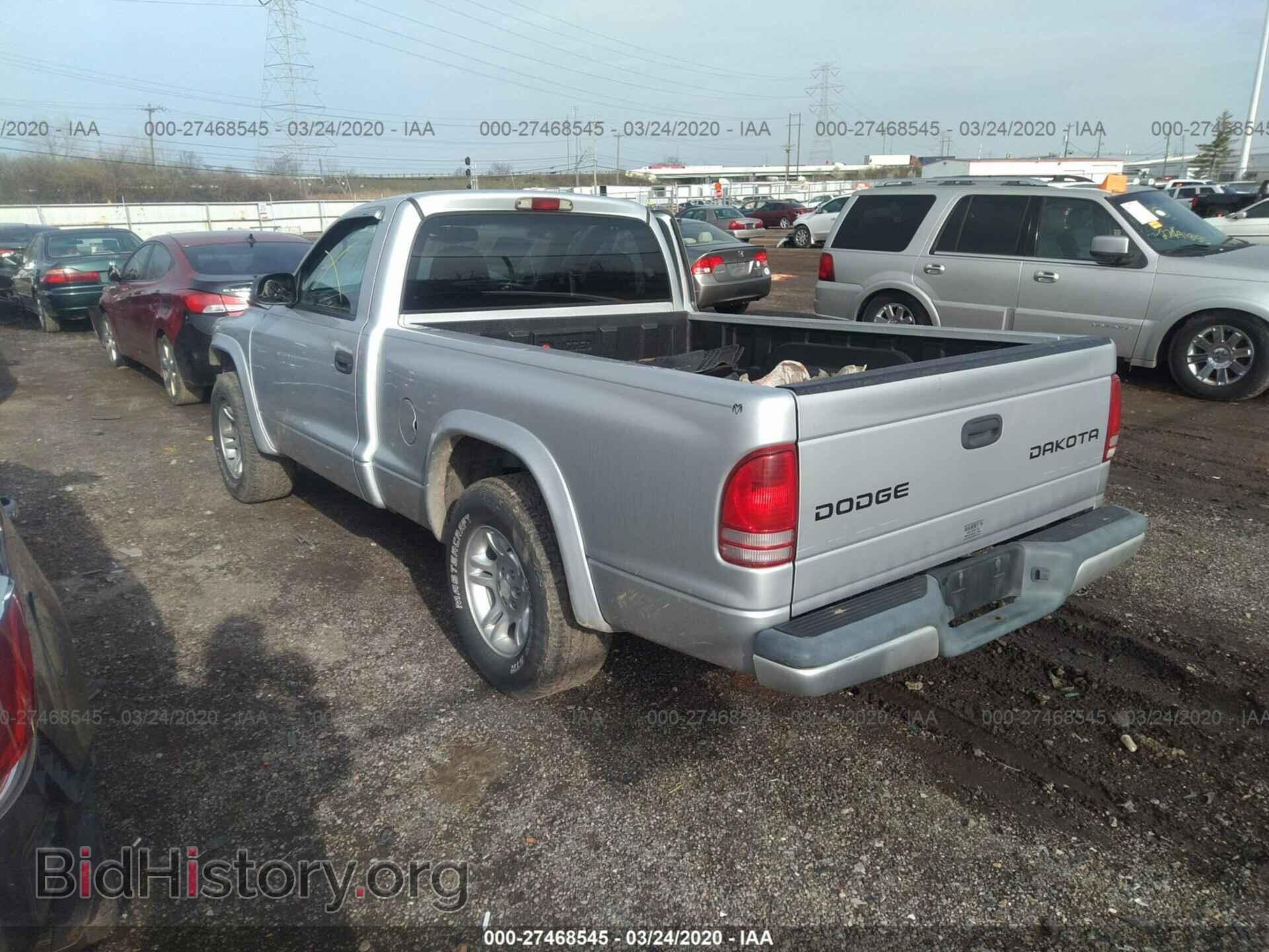 2003 DODGE DAKOTA - VIN: 1D7FL36X13S193619 - Фото 3
