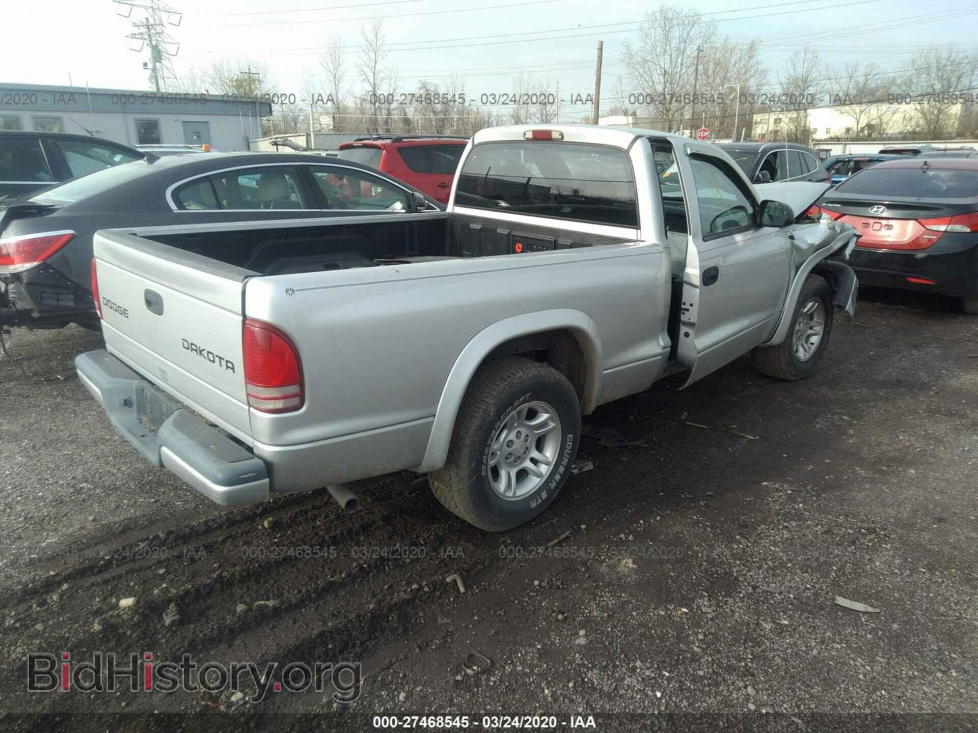 2003 DODGE DAKOTA - VIN: 1D7FL36X13S193619 - Фото 4