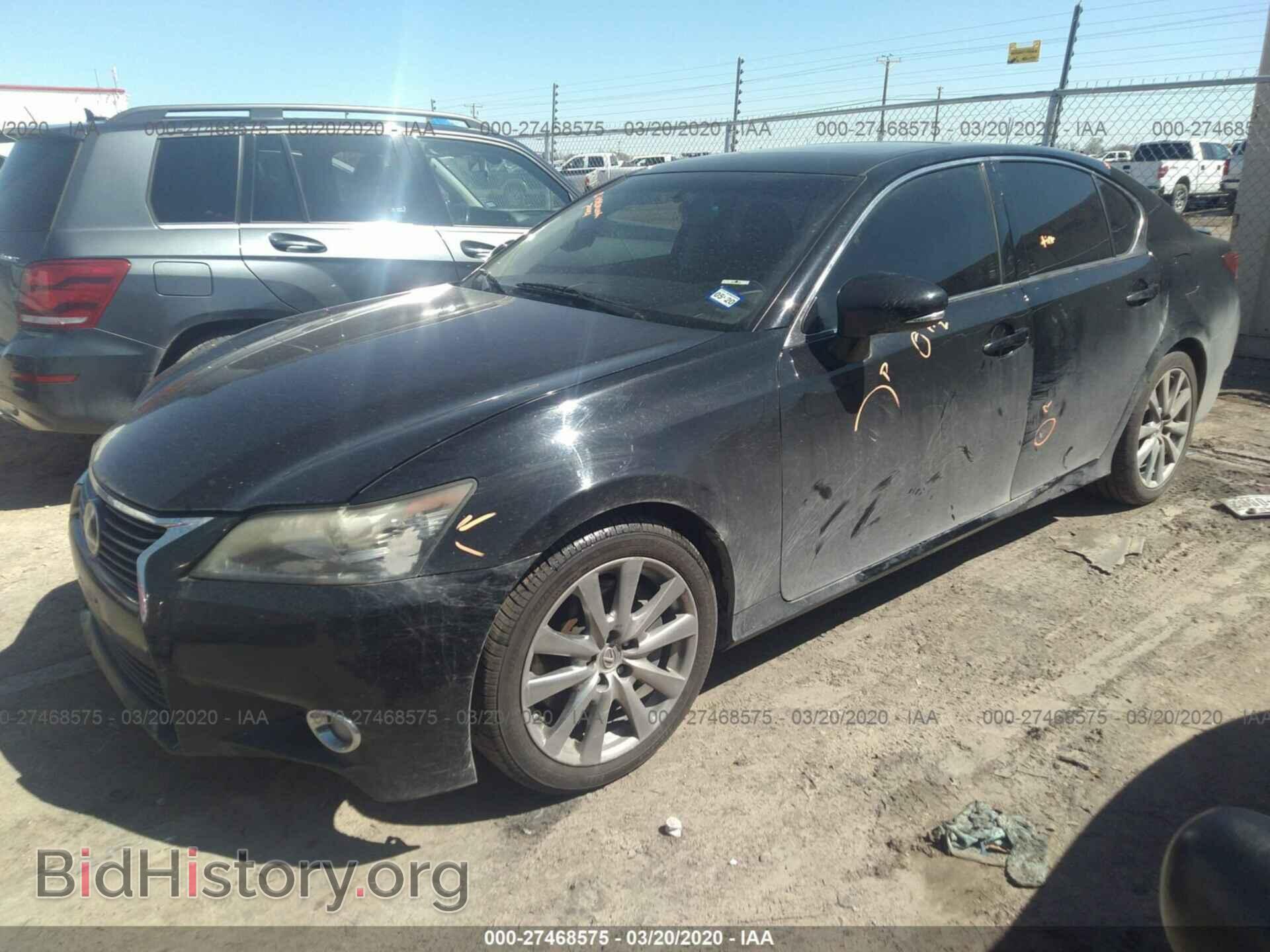 2013 LEXUS GS - VIN: JTHBE1BL5D5004222 - Фото 2