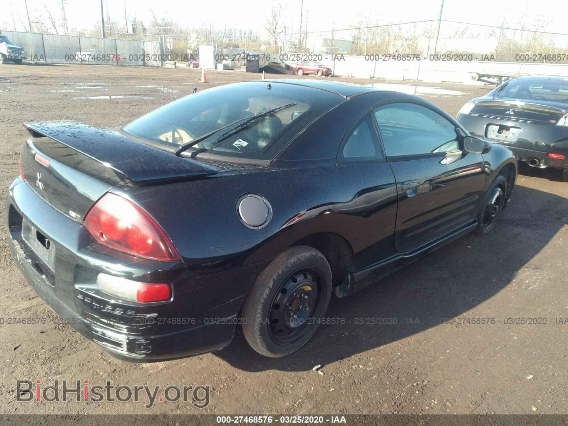 2002 MITSUBISHI ECLIPSE - VIN: 4A3AC54H22E012632 - Фото 4