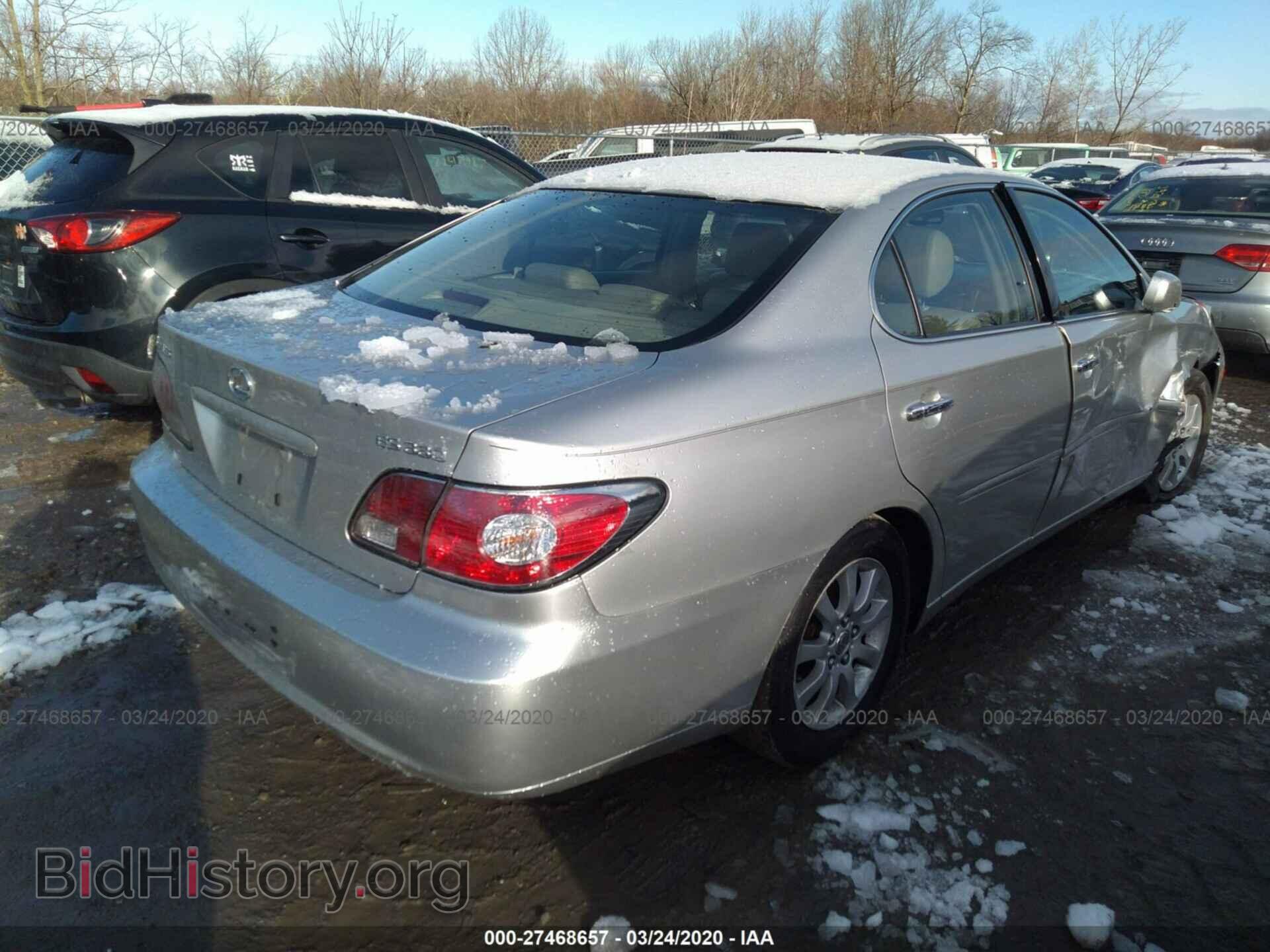 2004 LEXUS ES - VIN: JTHBA30G440002830 - Фото 4