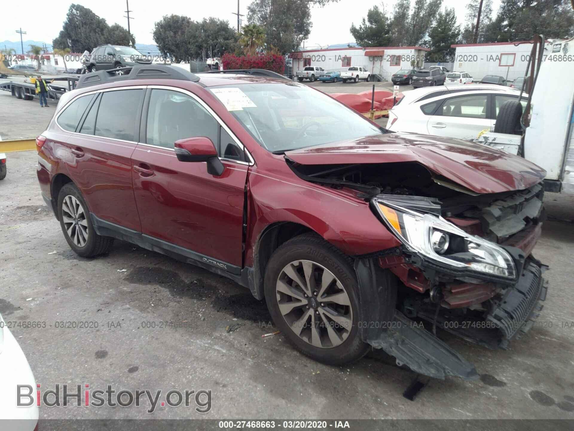 Фотография 4S4BSENC0H3241257 - SUBARU OUTBACK 2017