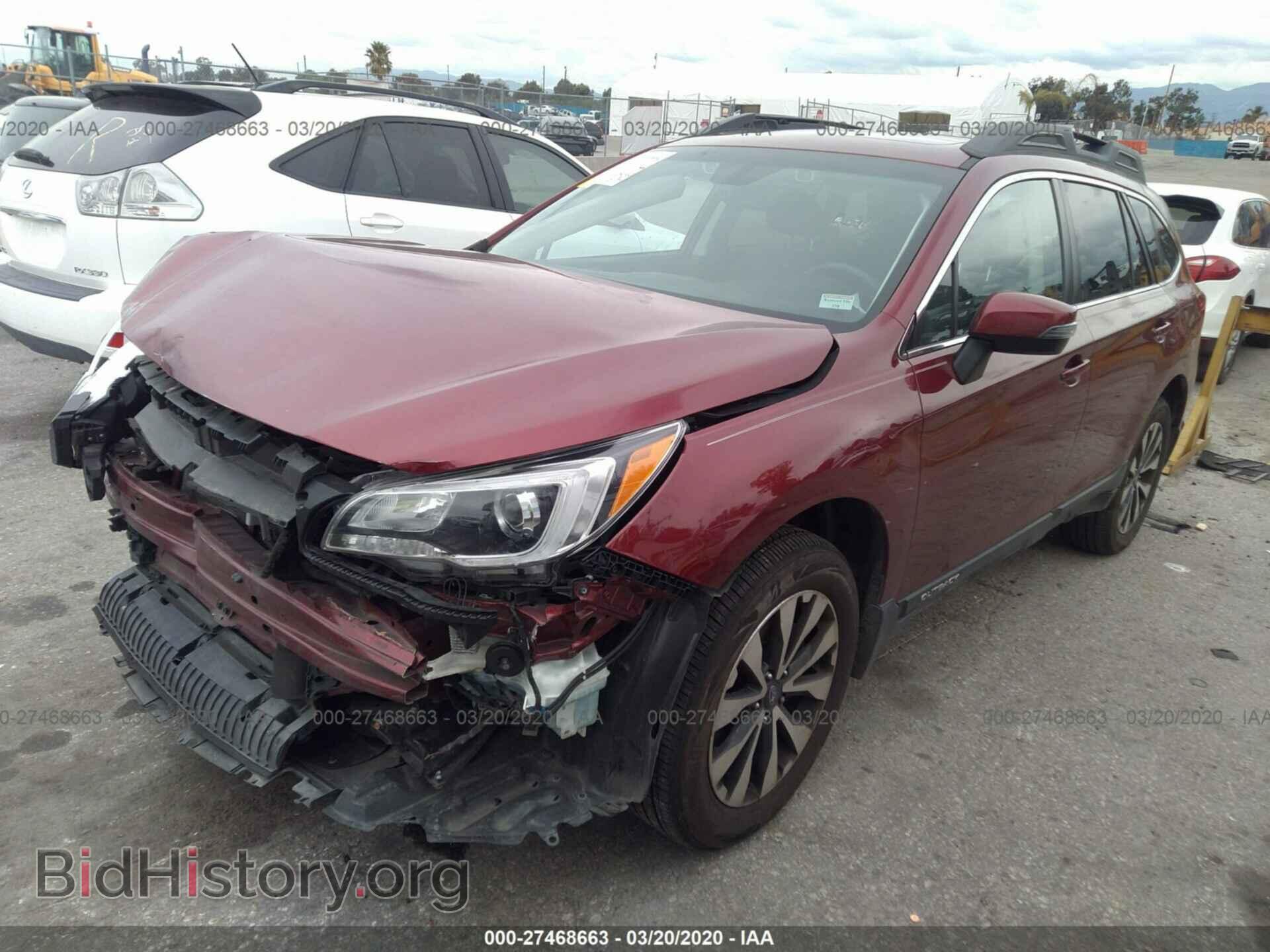 2017 SUBARU OUTBACK - VIN: 4S4BSENC0H3241257 - Фото 2