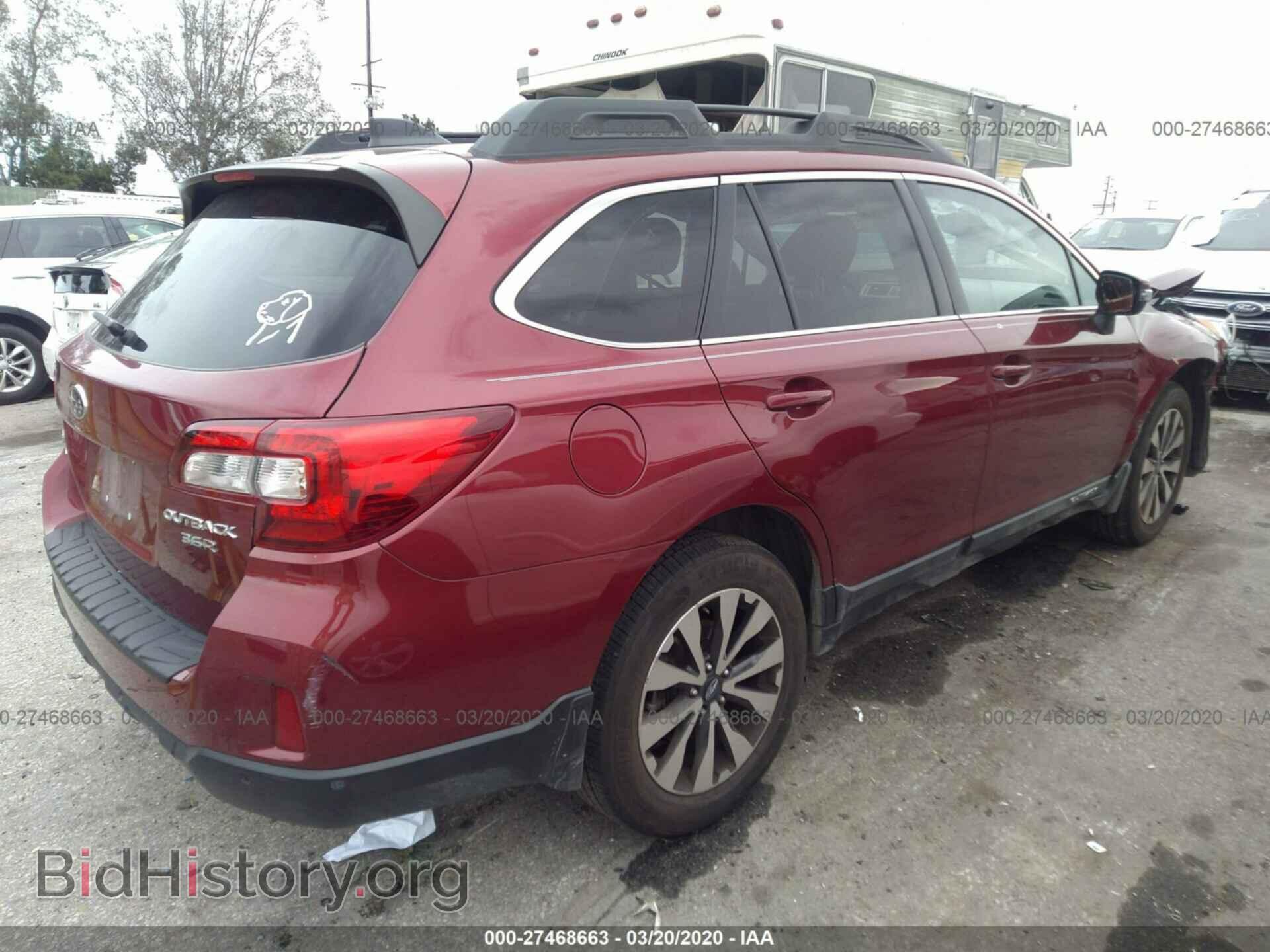 2017 SUBARU OUTBACK - VIN: 4S4BSENC0H3241257 - Фото 4