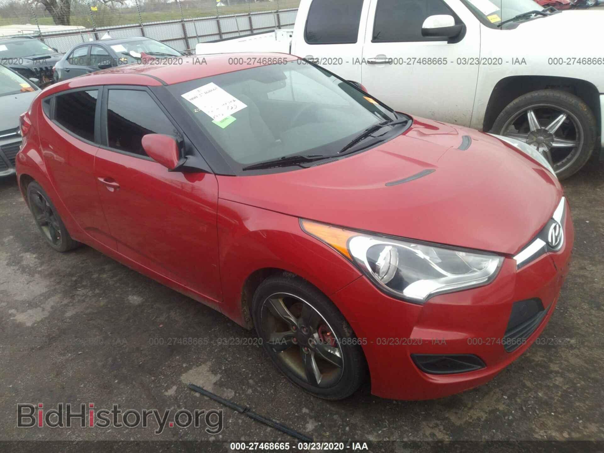 Фотография KMHTC6AD3DU100807 - HYUNDAI VELOSTER 2013