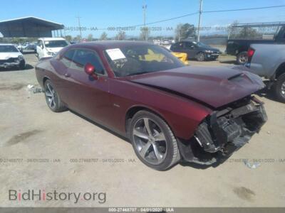 2019 Dodge CHALLENGER R/T, red — VIN 2C3CDZBT1KH583114, IAAI