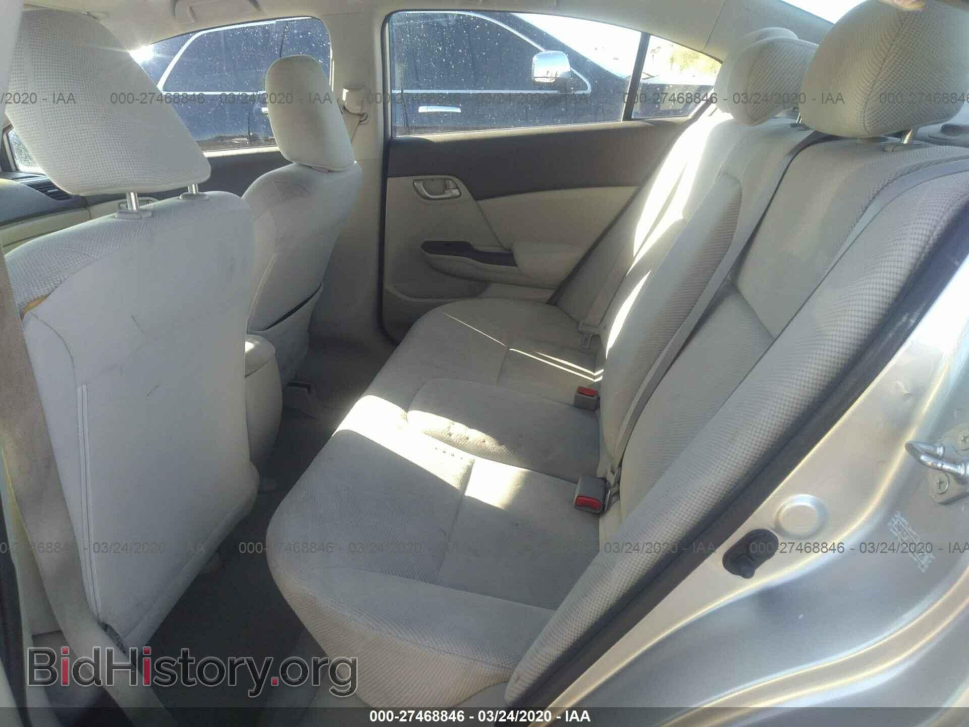 2012 HONDA CIVIC - VIN: 2HGFB2F51CH308735 - Photo 8