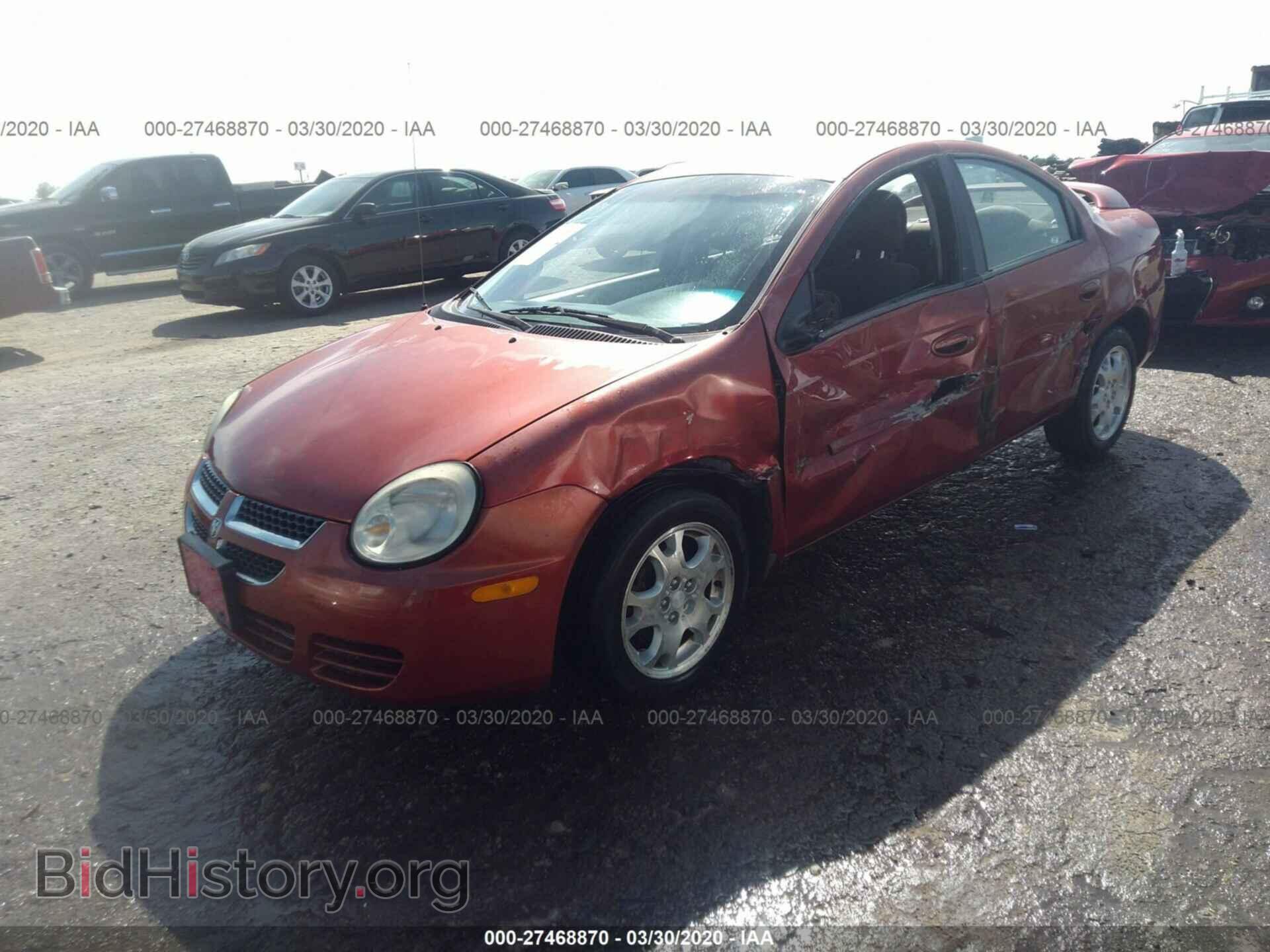 2005 DODGE NEON - VIN: 1B3ES56C85D251297 - Фото 2