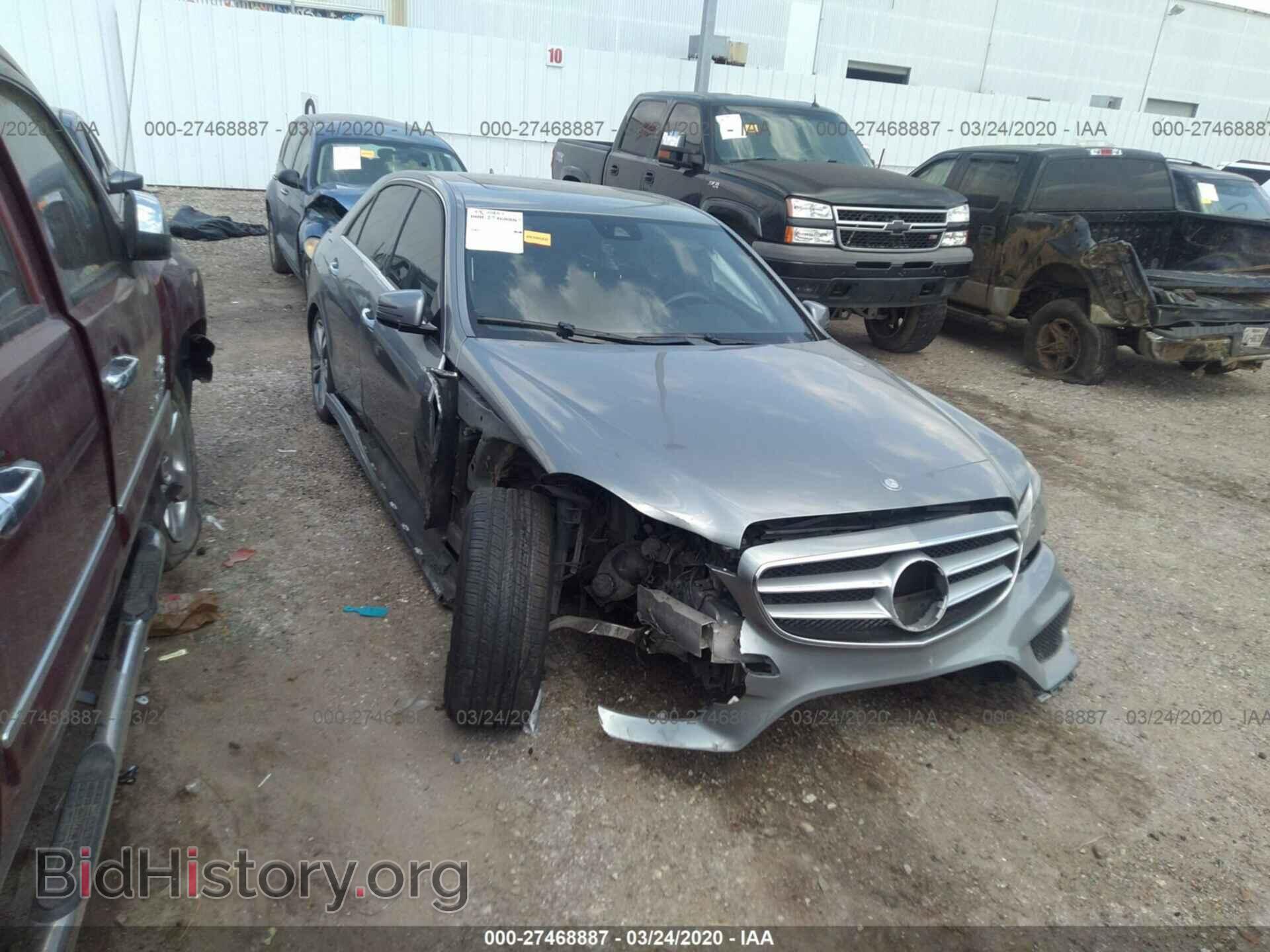 Фотография WDDHF5KB6EA815193 - MERCEDES-BENZ E-CLASS 2014