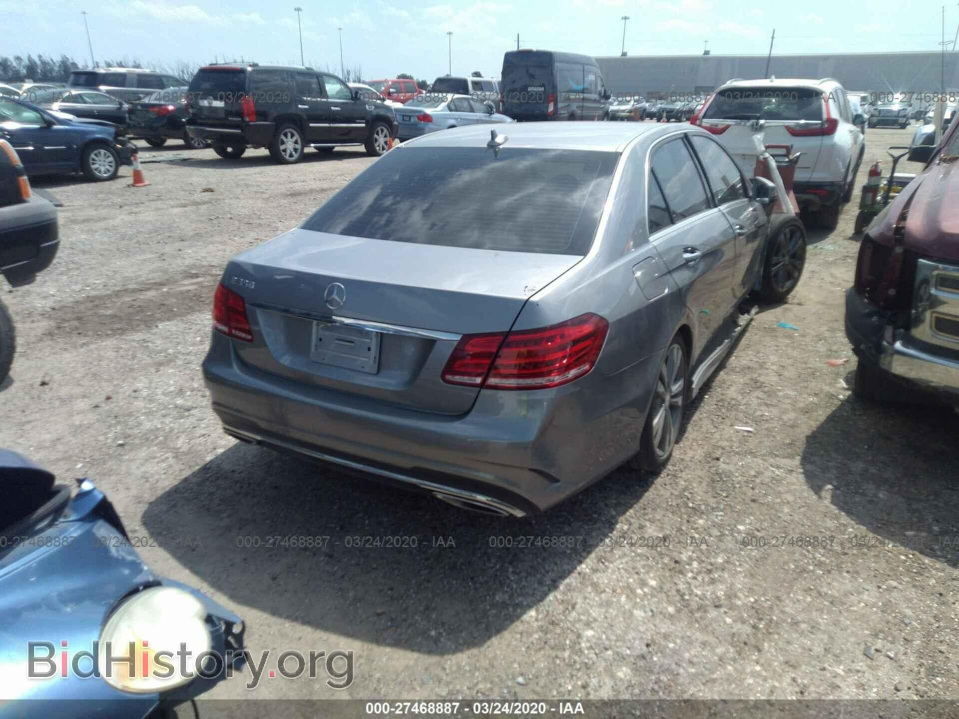 2014 MERCEDES-BENZ E-CLASS - VIN: WDDHF5KB6EA815193 - Фото 4
