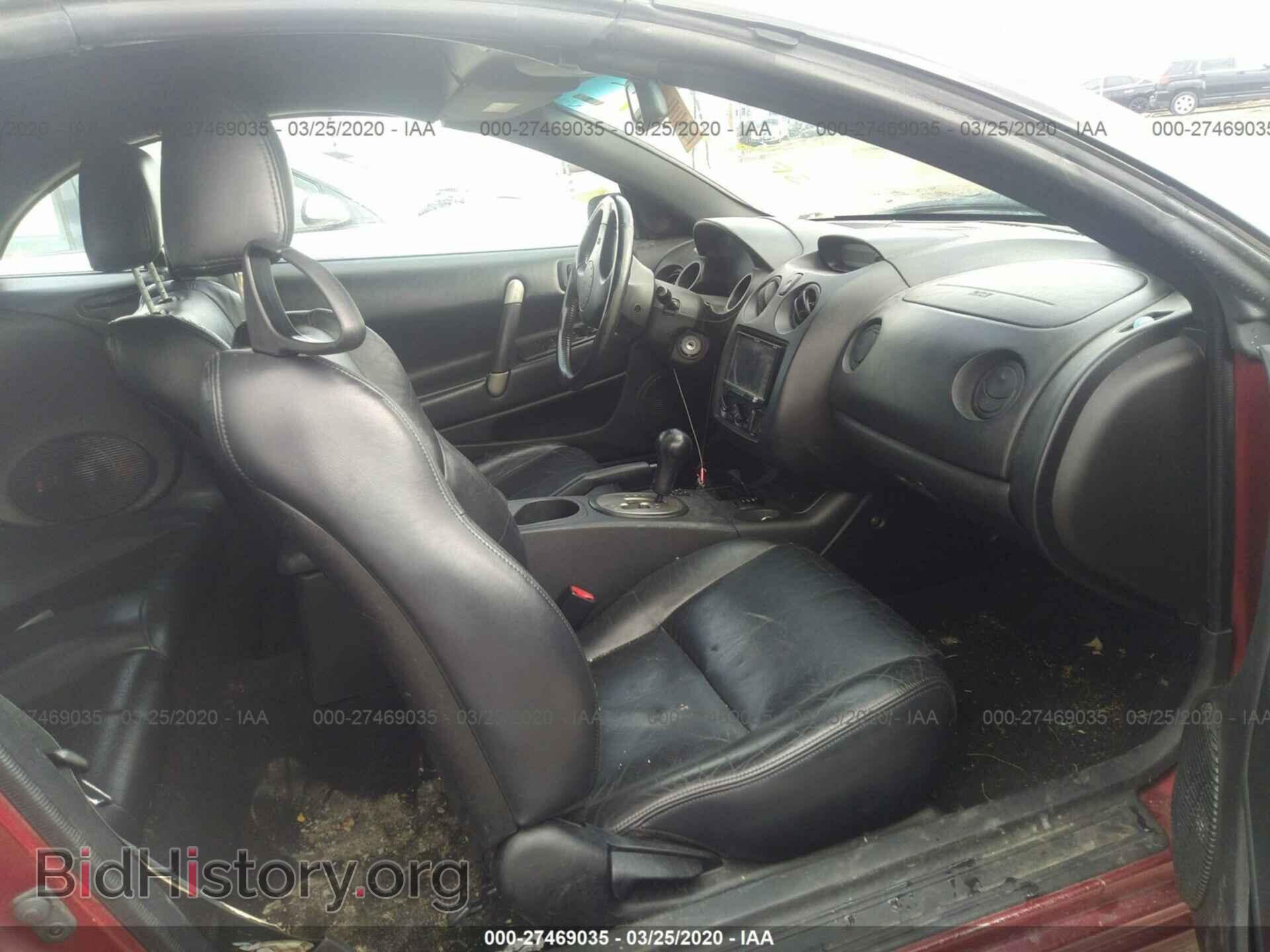 2002 MITSUBISHI ECLIPSE - VIN: 4A3AE45G22E059539 - Фото 5