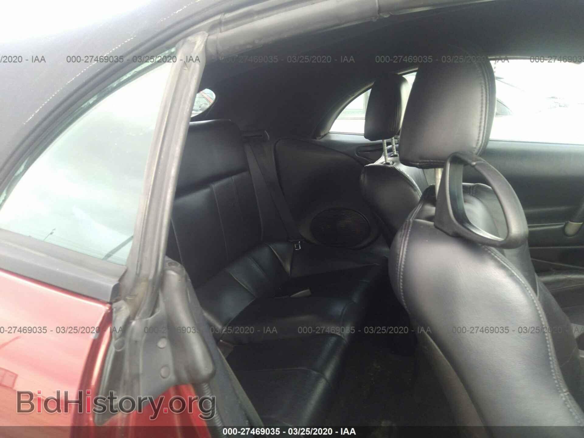 2002 MITSUBISHI ECLIPSE - VIN: 4A3AE45G22E059539 - Фото 8