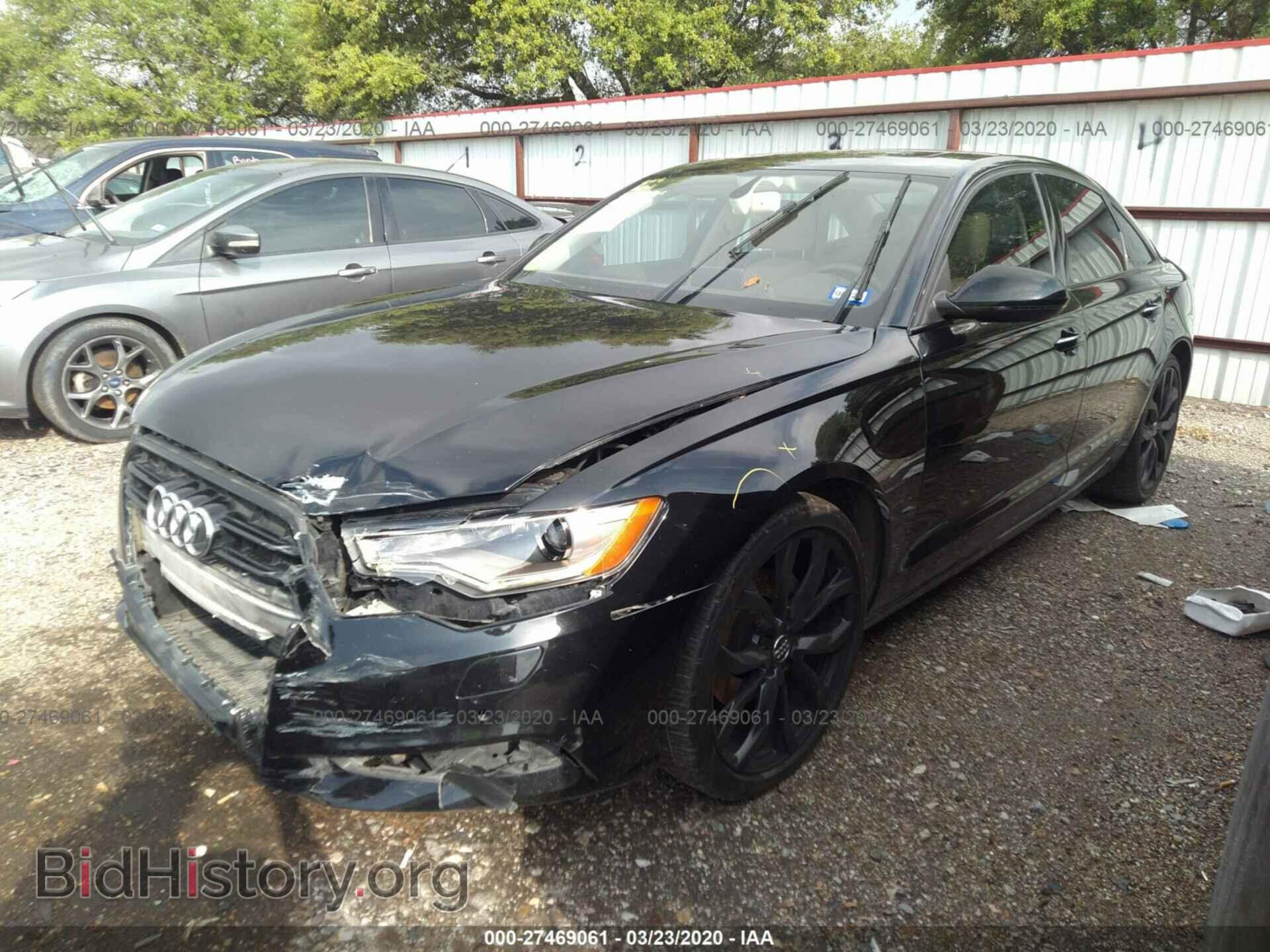 2013 AUDI A6 - VIN: WAUGFAFC2DN149276 - Фото 2
