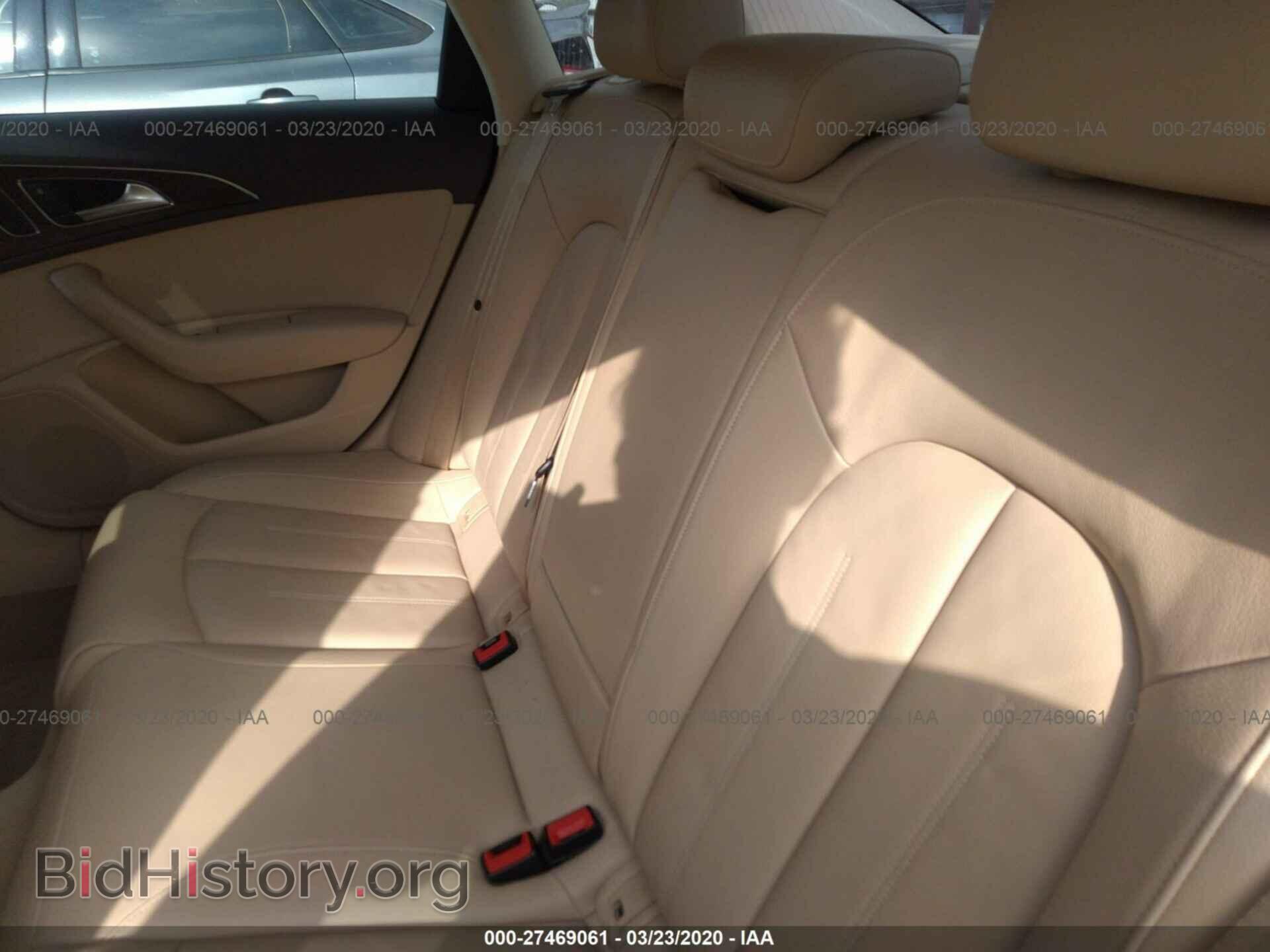 2013 AUDI A6 - VIN: WAUGFAFC2DN149276 - Фото 8