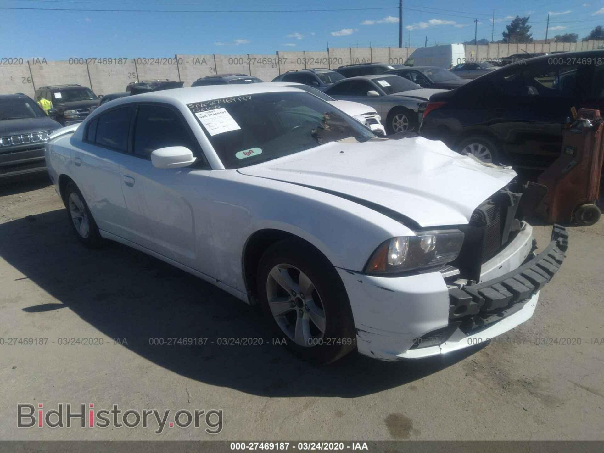 Photo 2C3CDXBG0EH168894 - DODGE CHARGER 2014