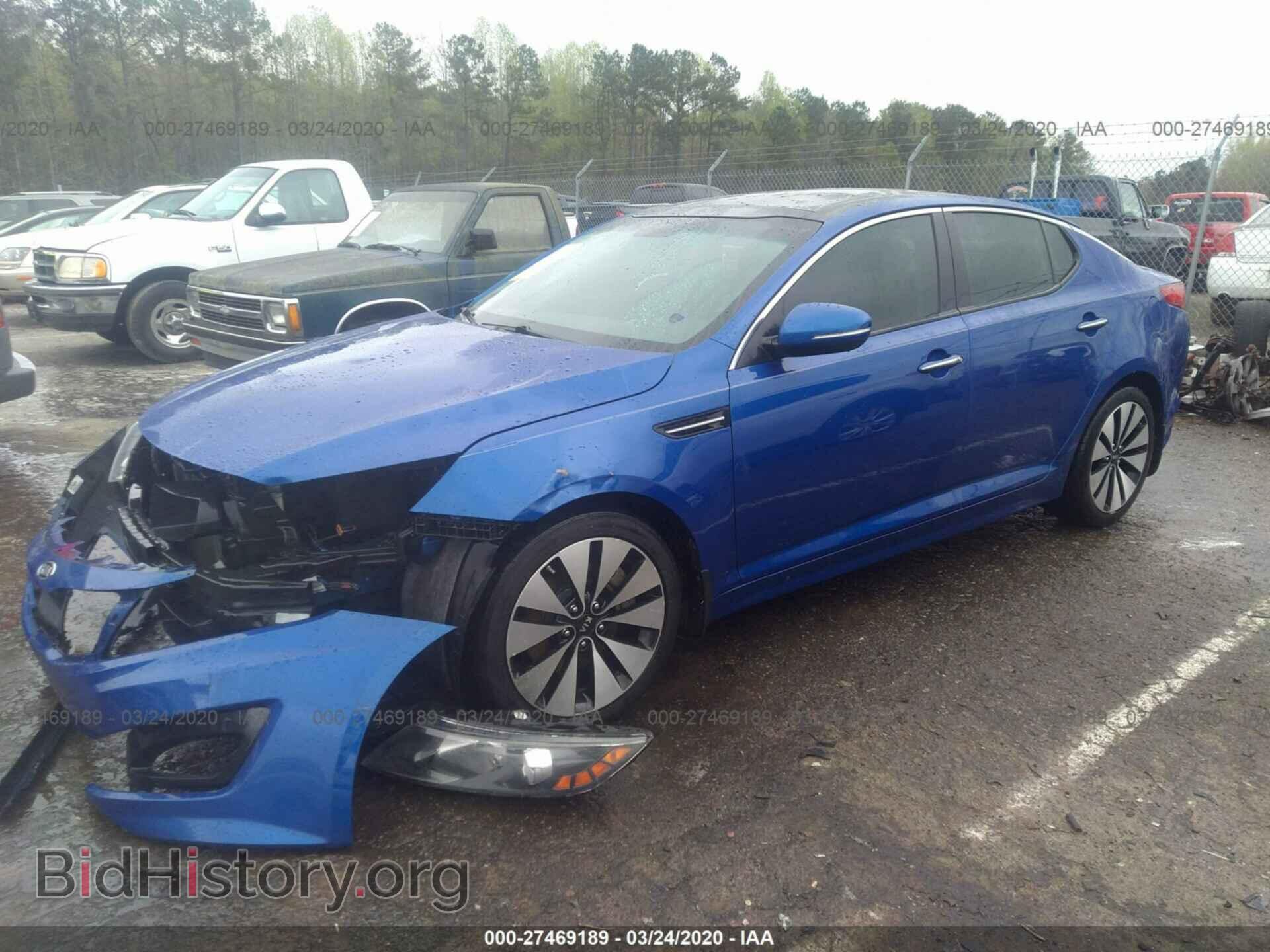 2012 KIA OPTIMA - VIN: 5XXGR4A68CG071576 - Фото 2