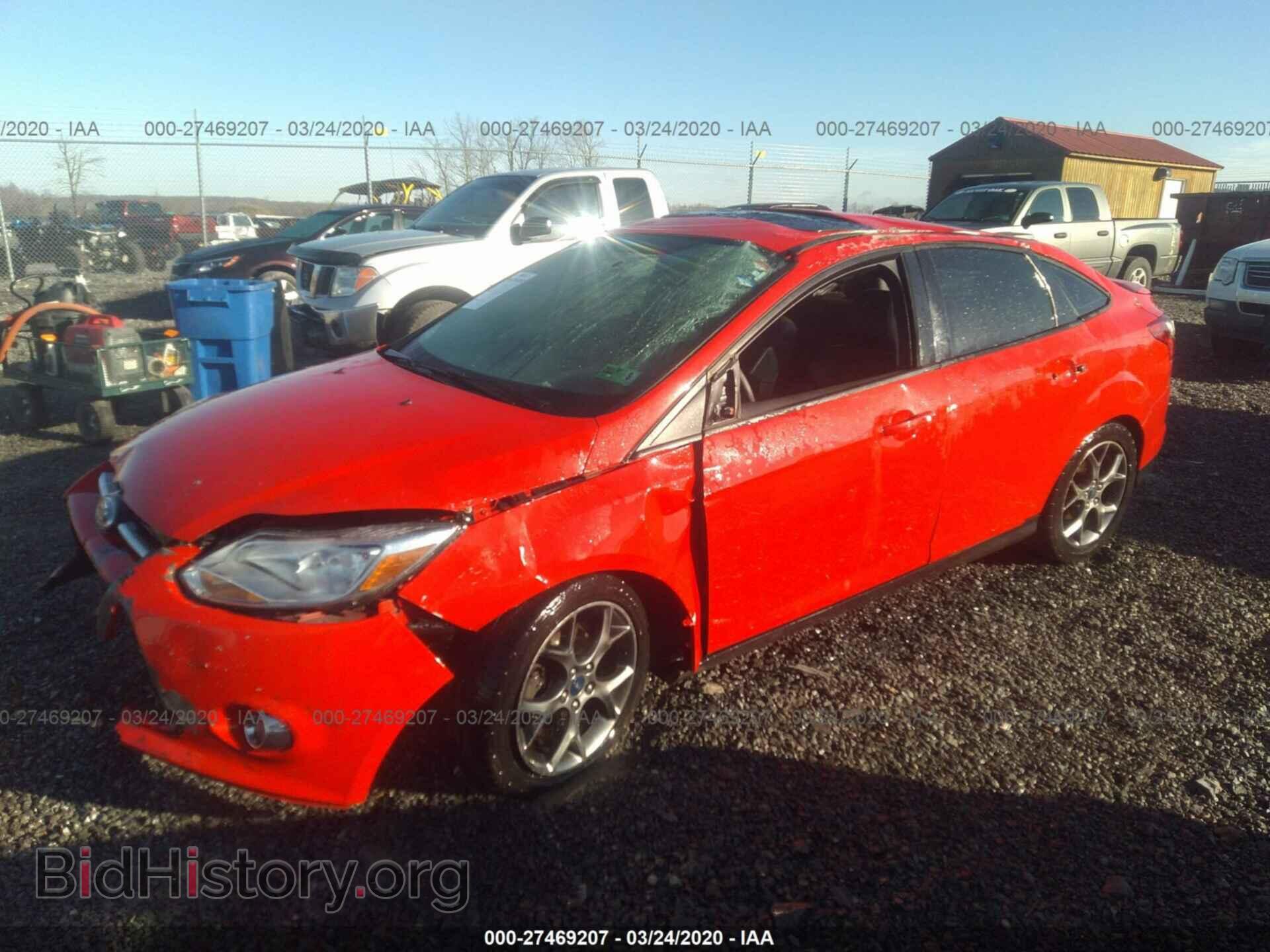 2014 FORD FOCUS - VIN: 1FADP3F25EL450200 - Фото 2