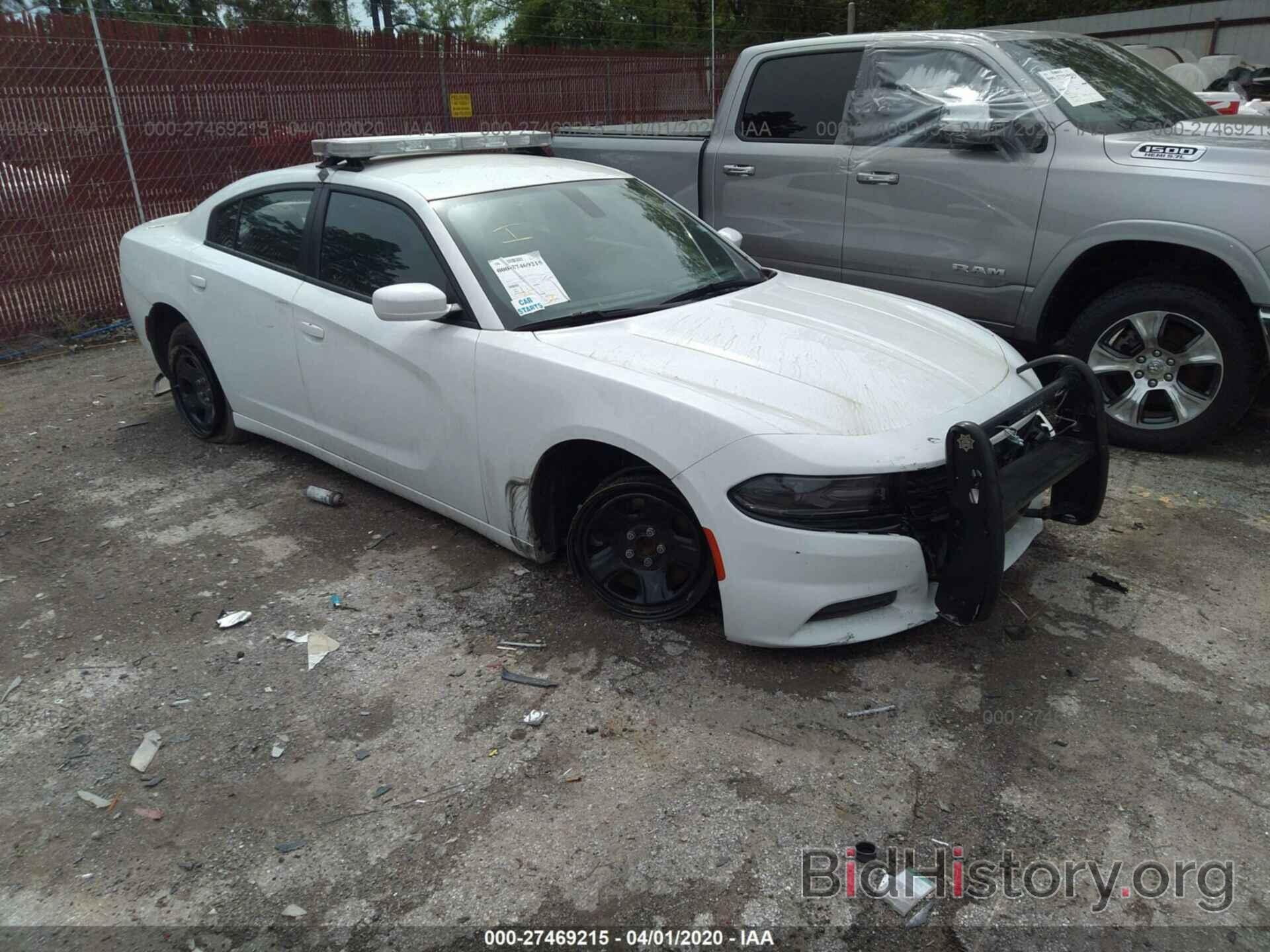 Photo 2C3CDXAT8KH558507 - DODGE CHARGER 2019