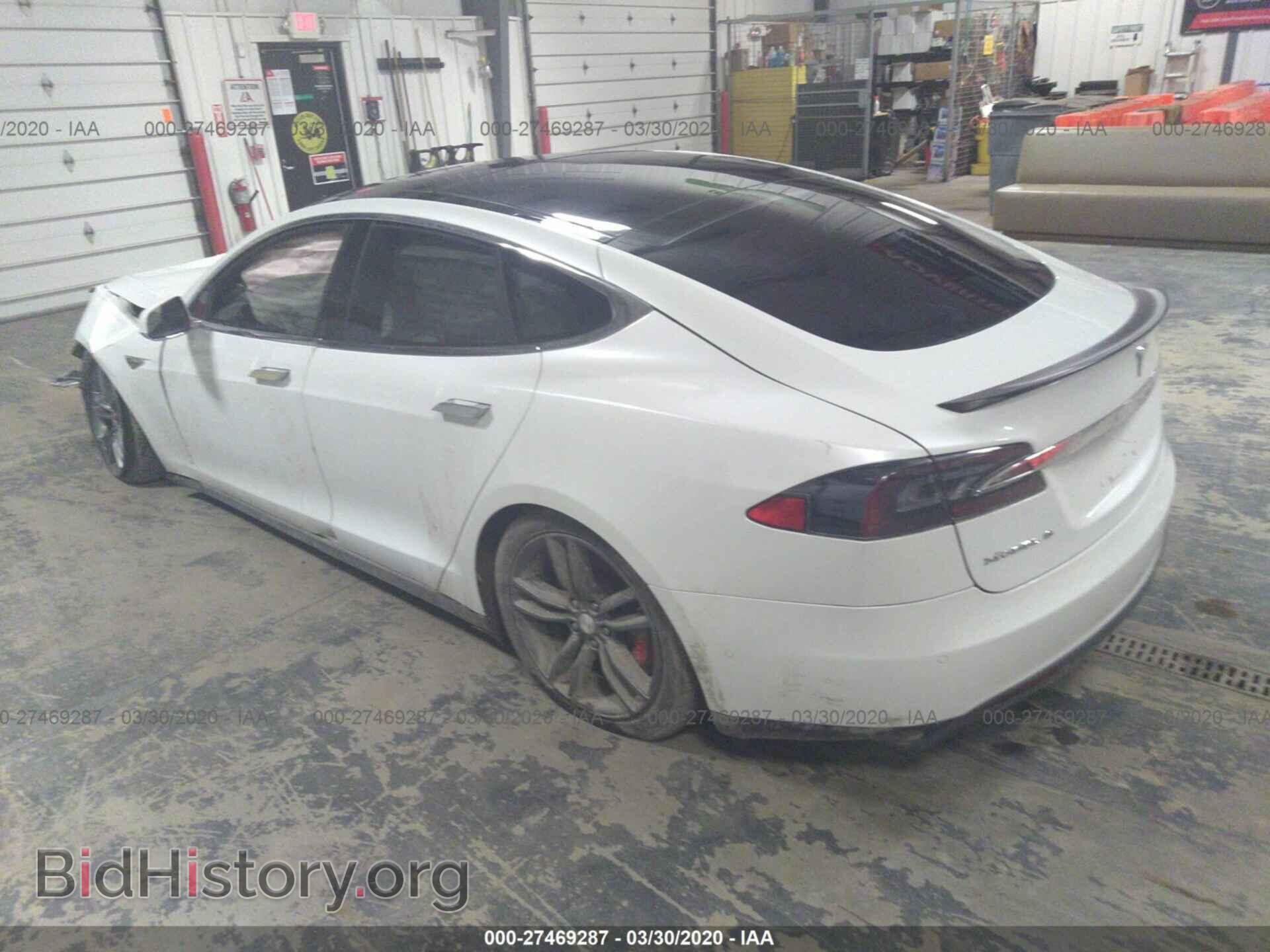2014 TESLA MODEL S - VIN: 5YJSA1H28EFP62843 - Photo 3