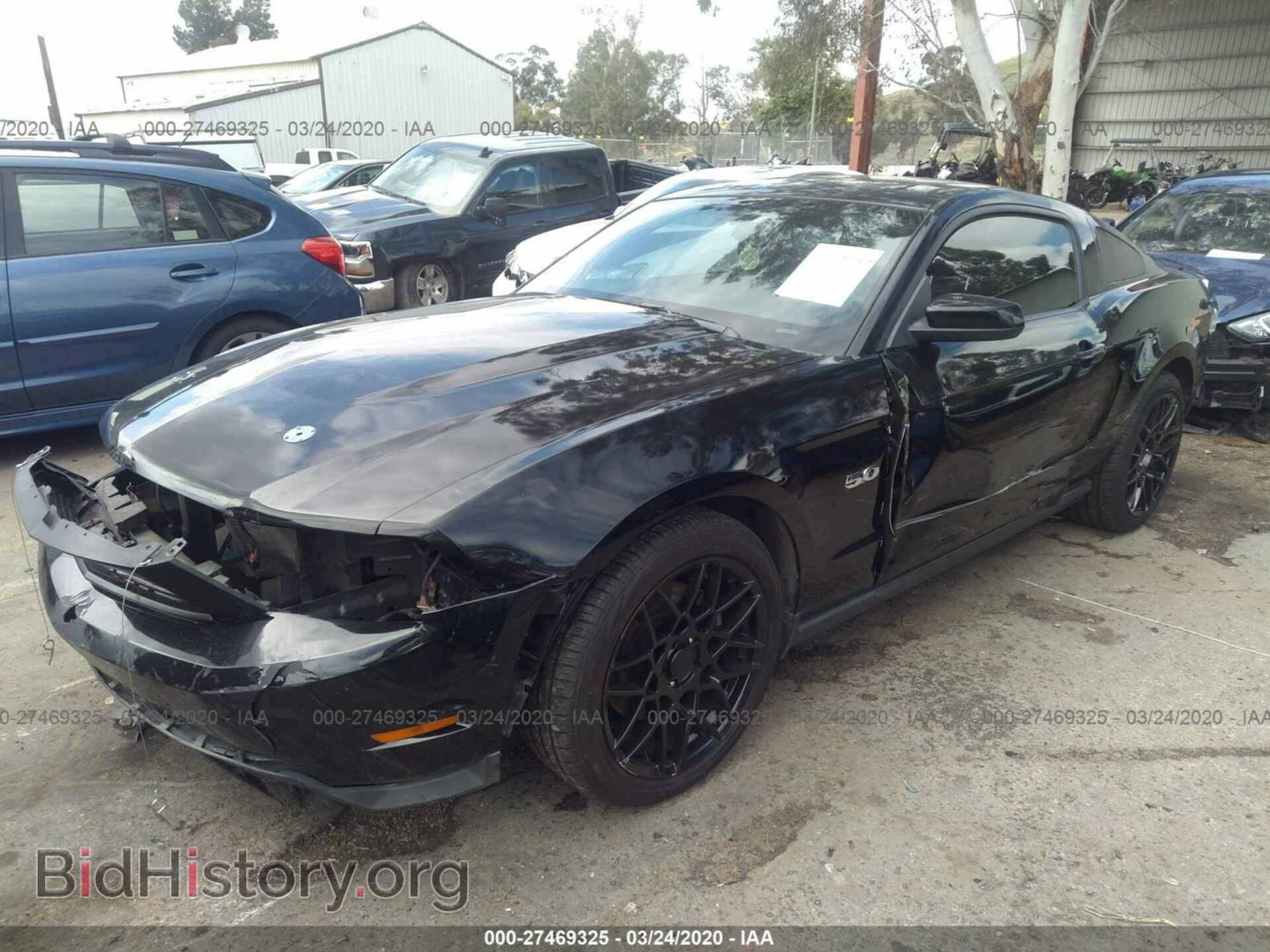 2012 FORD MUSTANG - VIN: 1ZVBP8CF5C5267982 - Фото 2