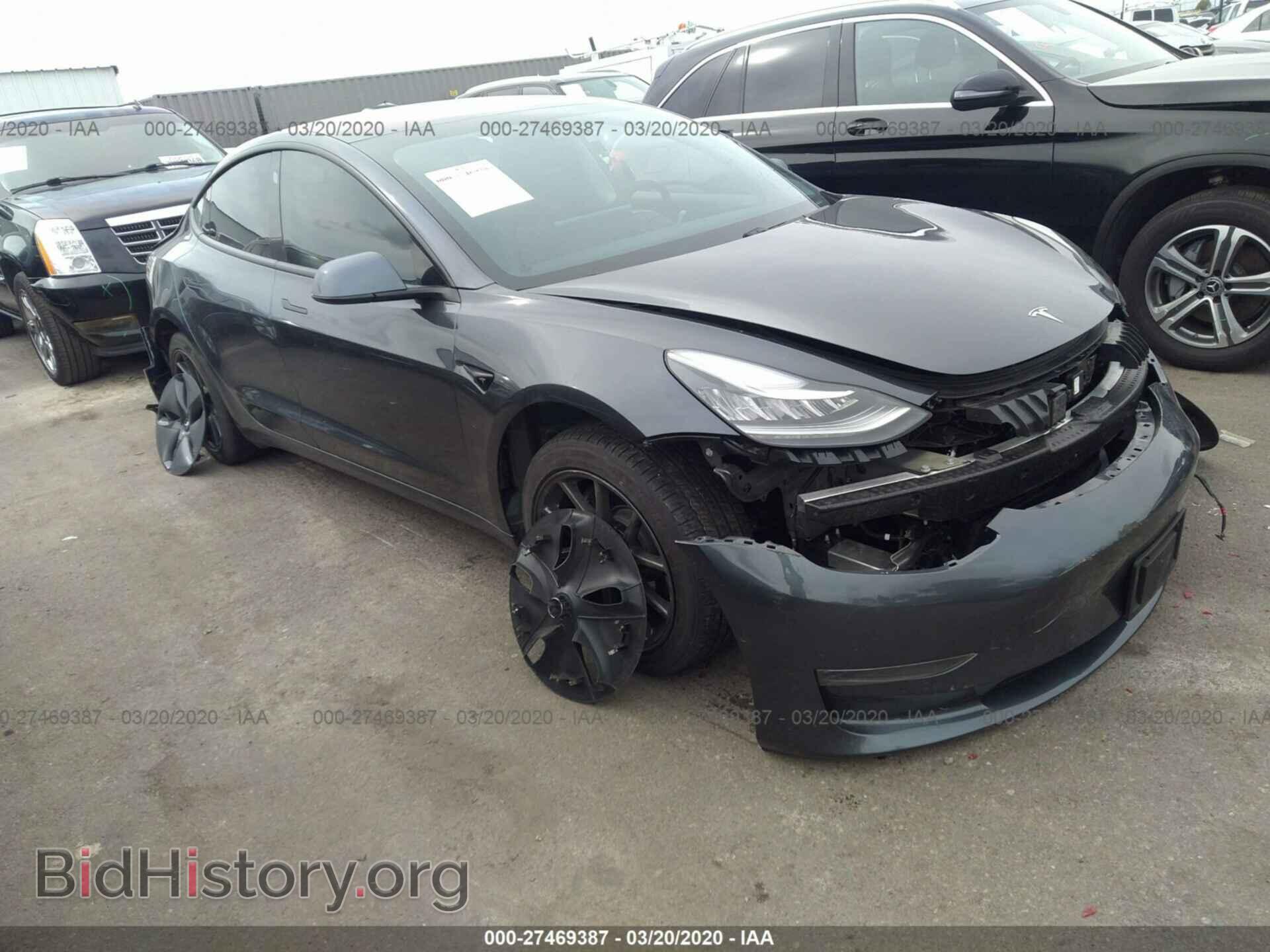 Photo 5YJ3E1EAXJF014030 - TESLA MODEL 3 2018
