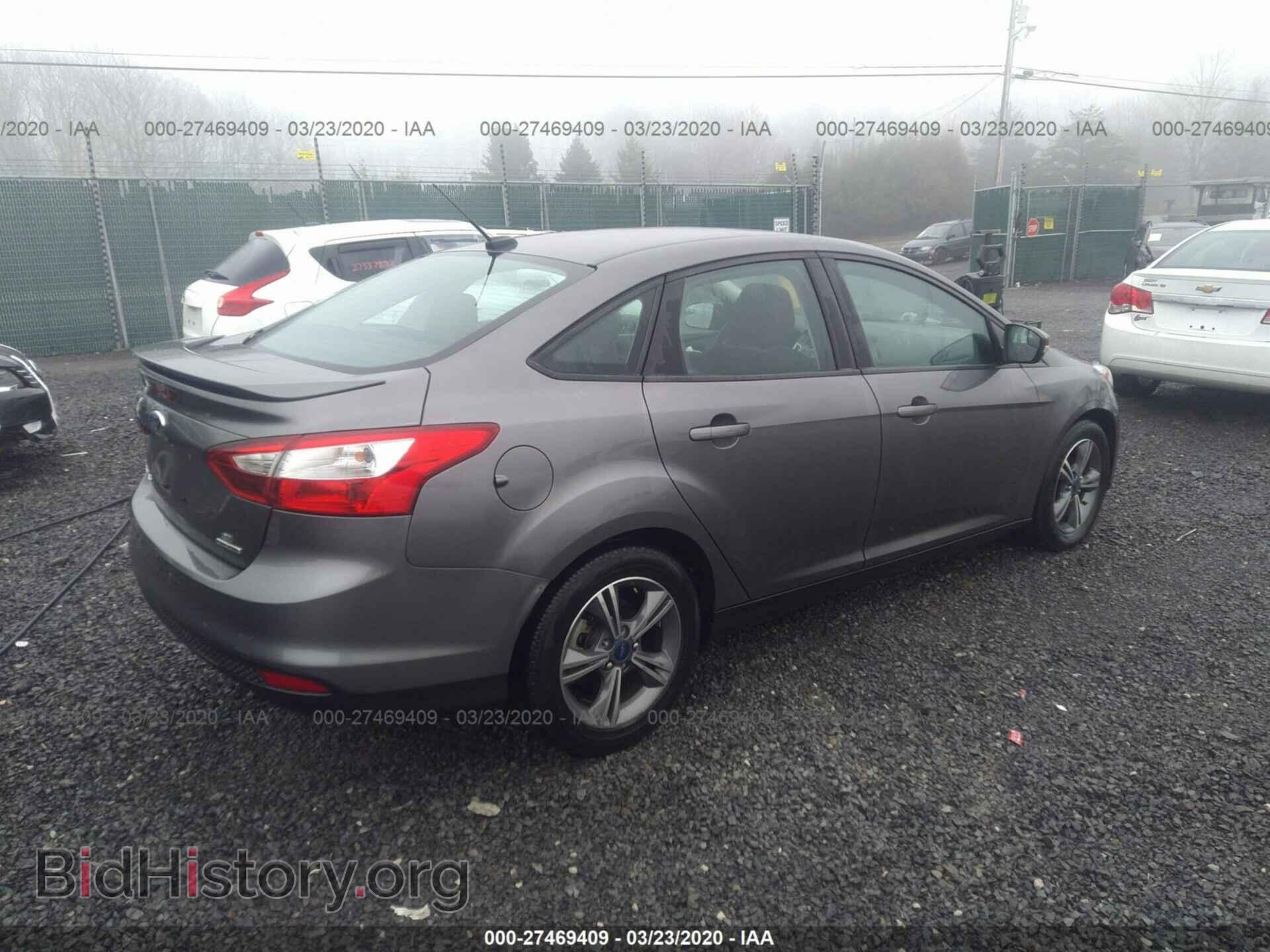 2014 FORD FOCUS - VIN: 1FADP3F27EL320001 - Фото 4
