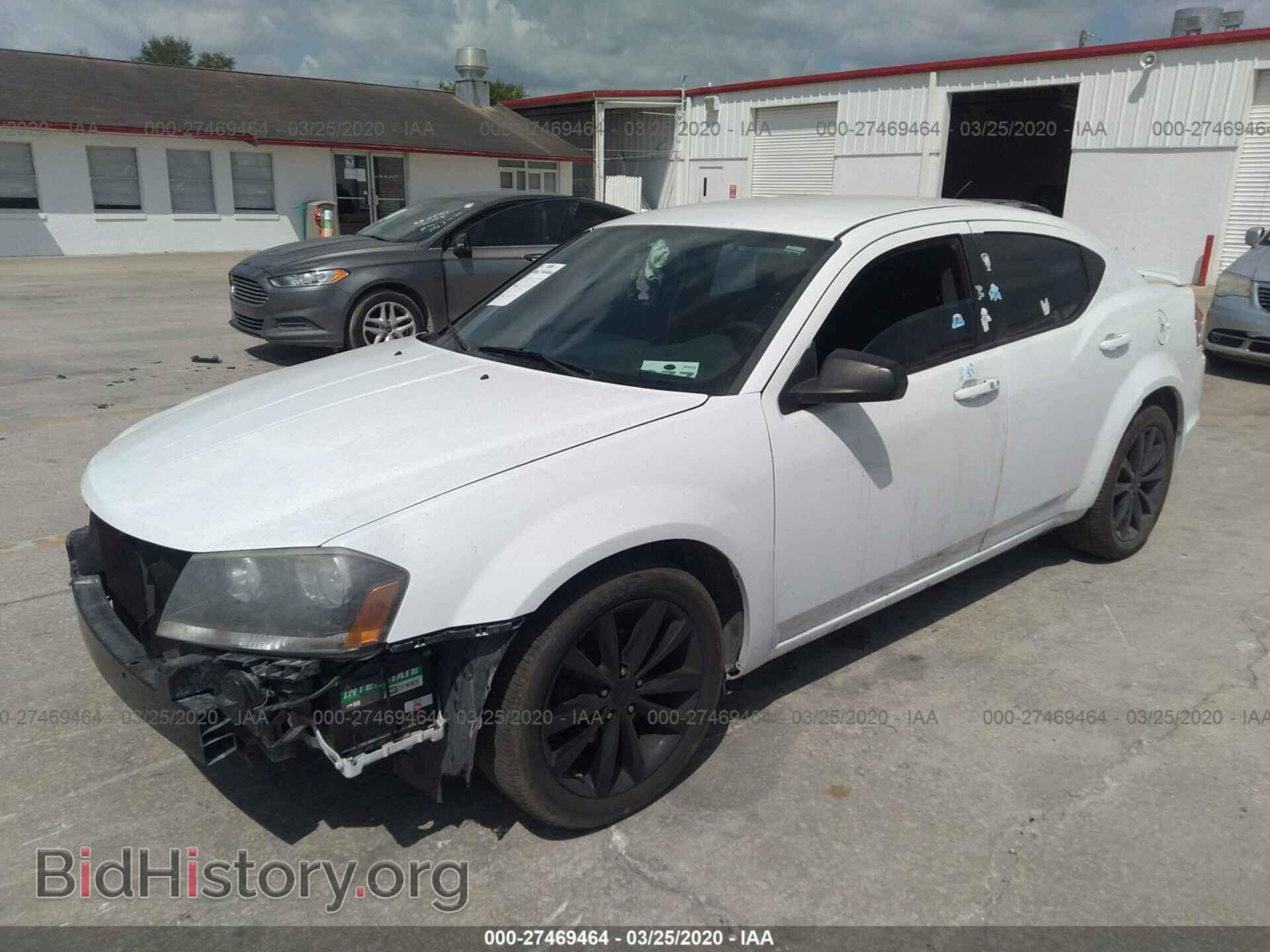 2014 DODGE AVENGER - VIN: 1C3CDZAB1EN184255 - Photo 2