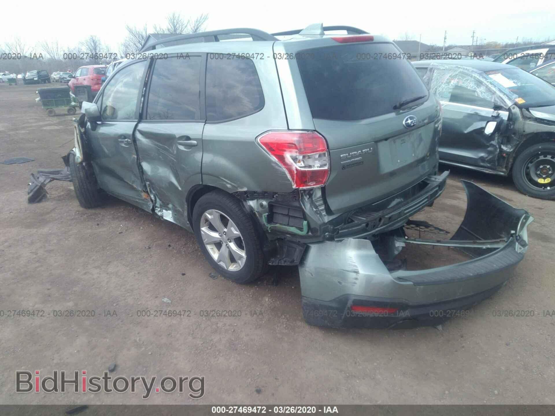 2016 SUBARU FORESTER - VIN: JF2SJADC5GH446710 - Фото 3