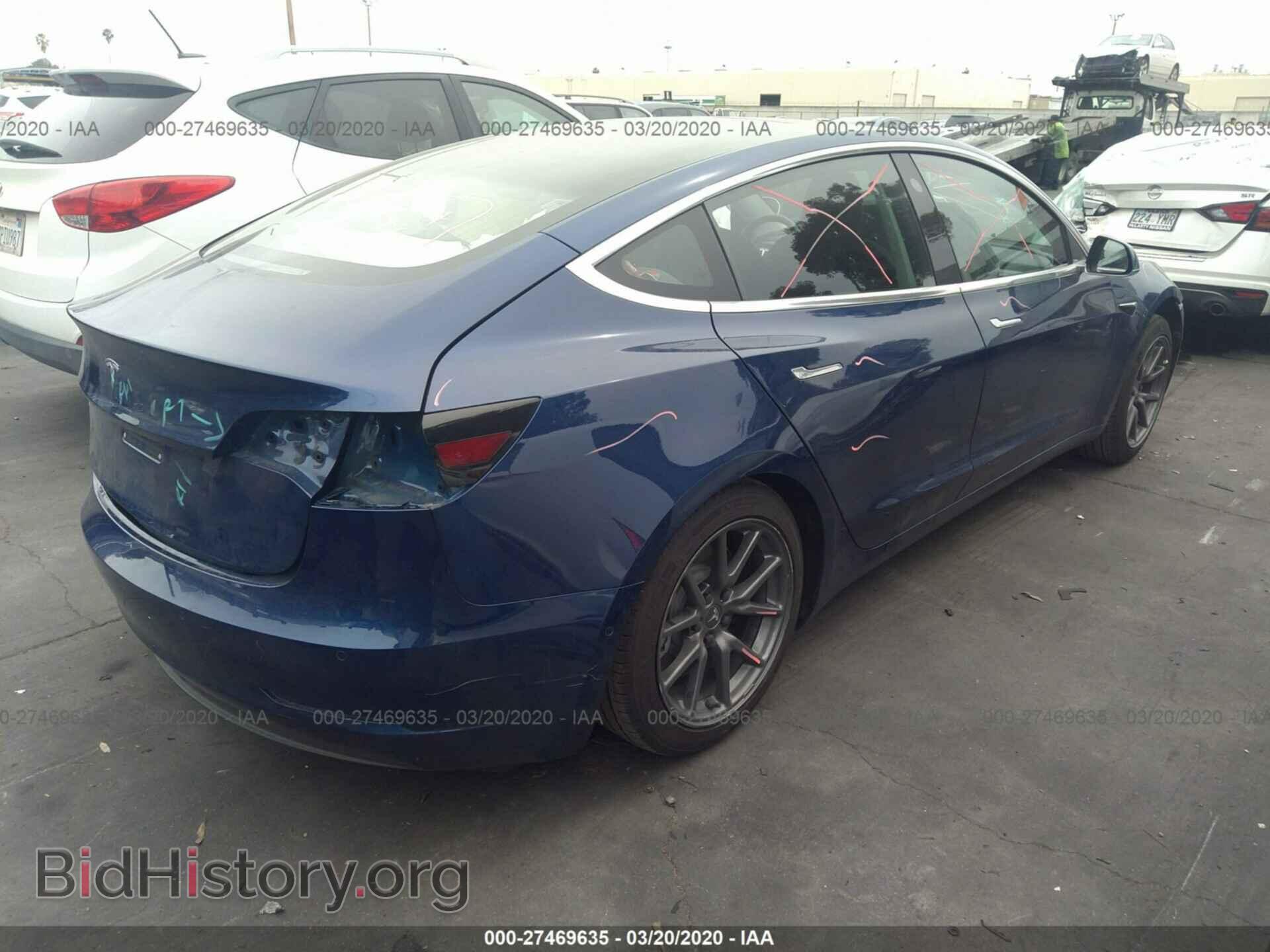 2019 TESLA MODEL 3 - VIN: 5YJ3E1EA6KF421277 - Фото 4