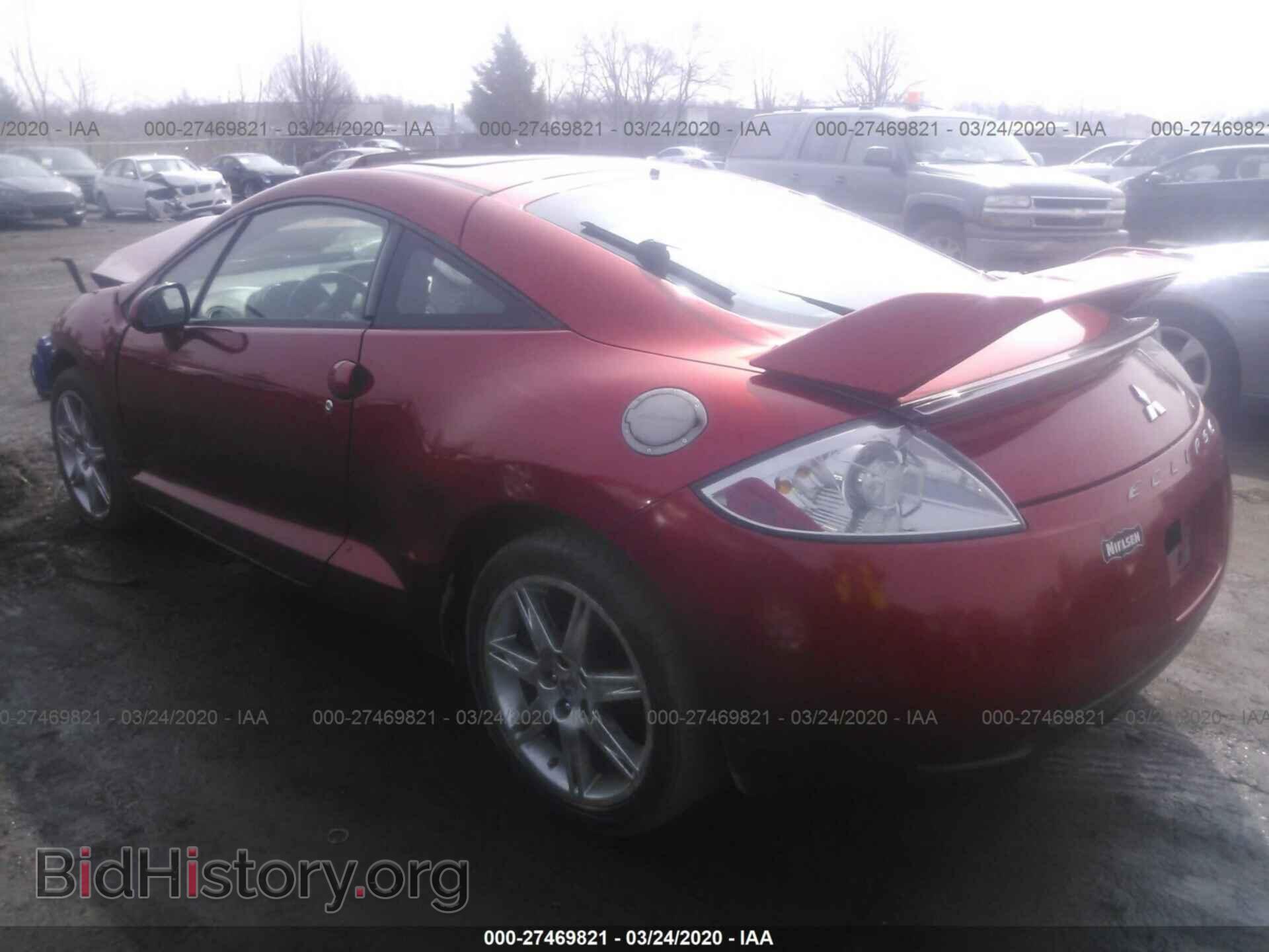 2008 MITSUBISHI ECLIPSE - VIN: 4A3AK64F88E035932 - Фото 3