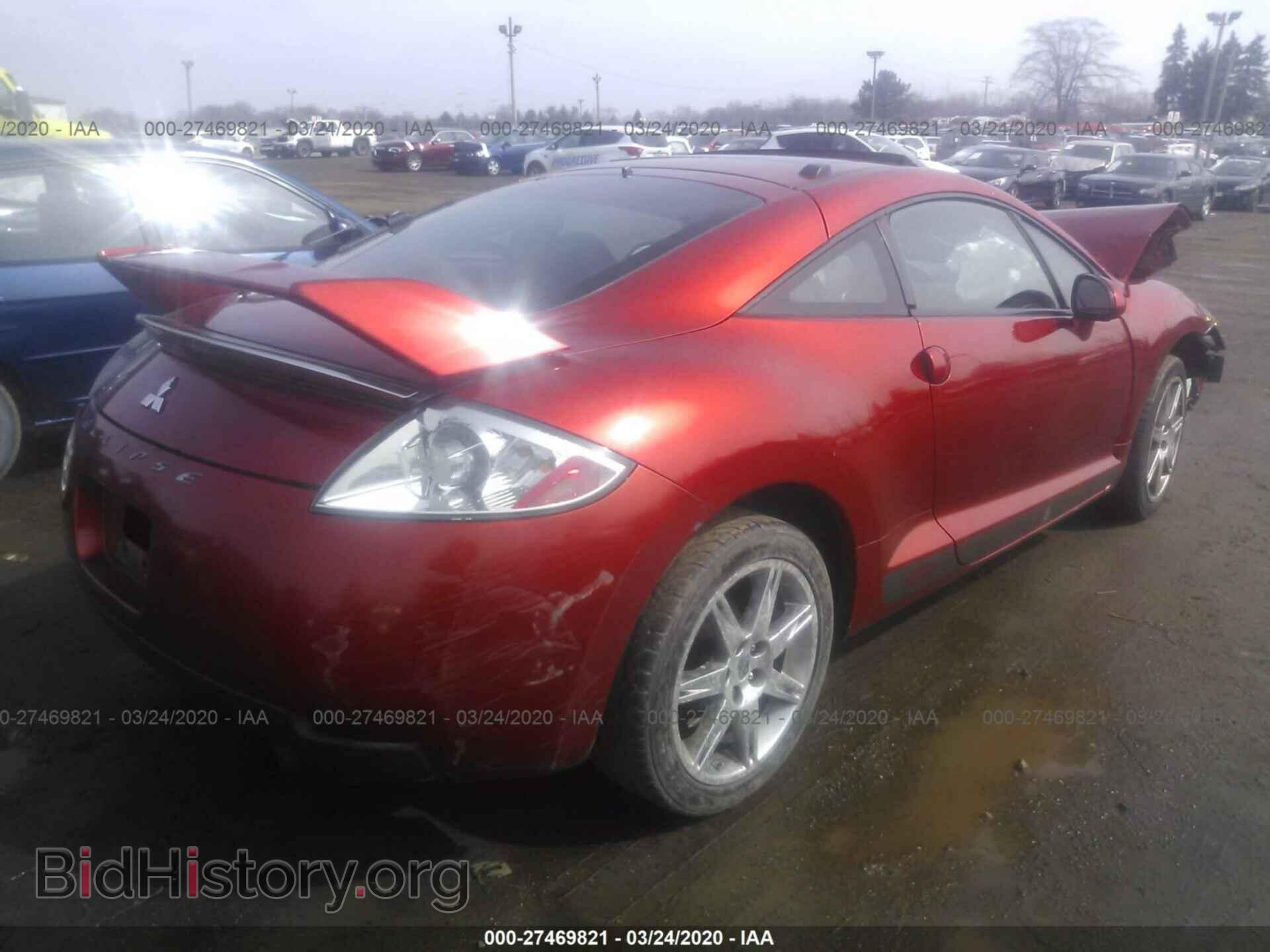 2008 MITSUBISHI ECLIPSE - VIN: 4A3AK64F88E035932 - Фото 4