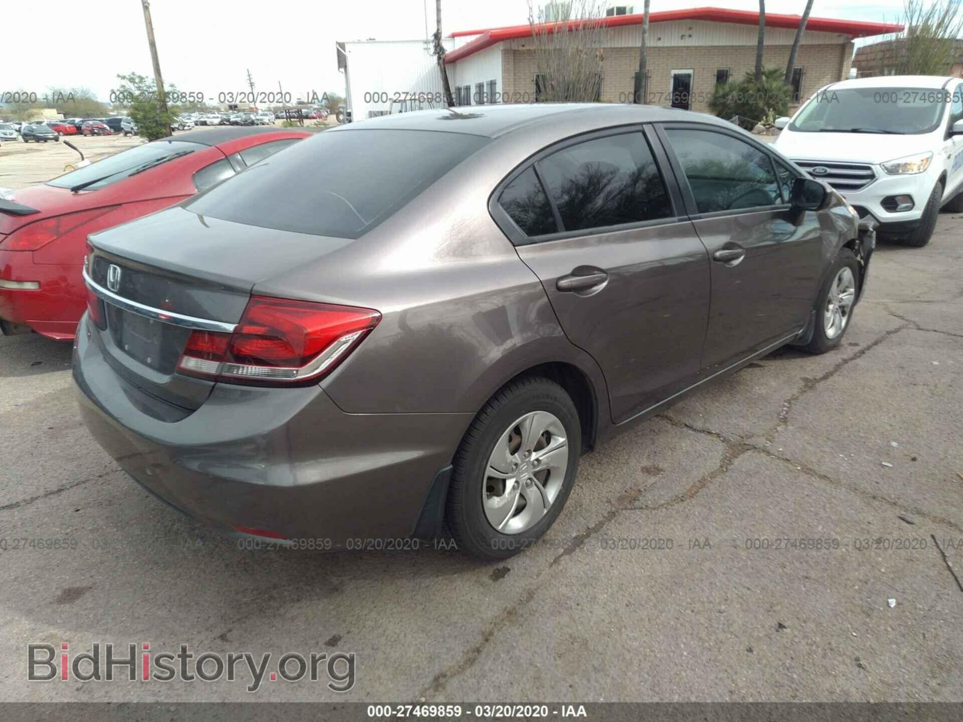 2014 HONDA CIVIC - VIN: 19XFB2F52EE051288 - Фото 4