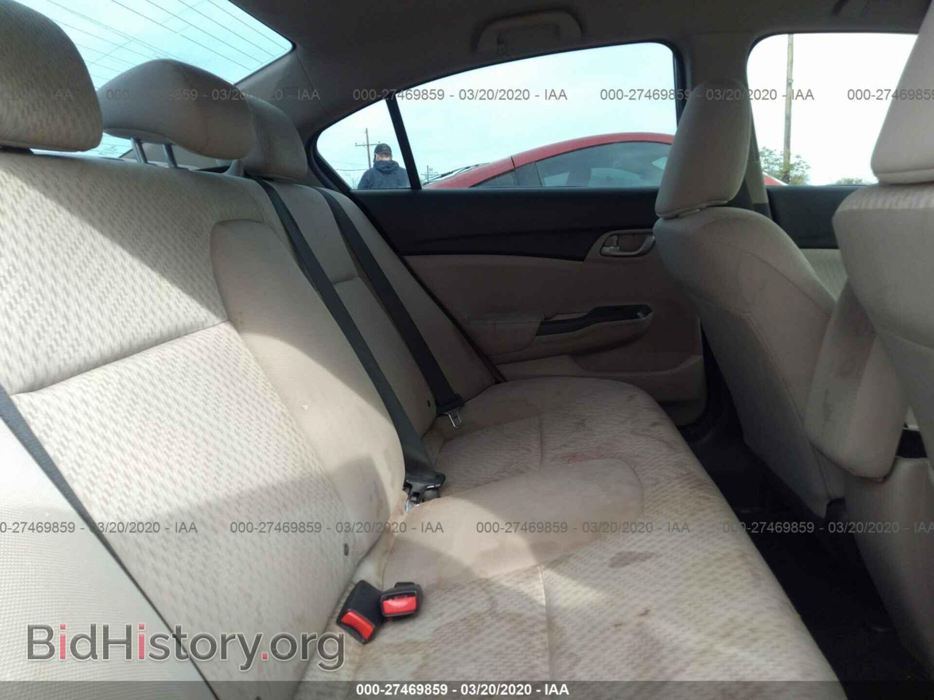 2014 HONDA CIVIC - VIN: 19XFB2F52EE051288 - Фото 8