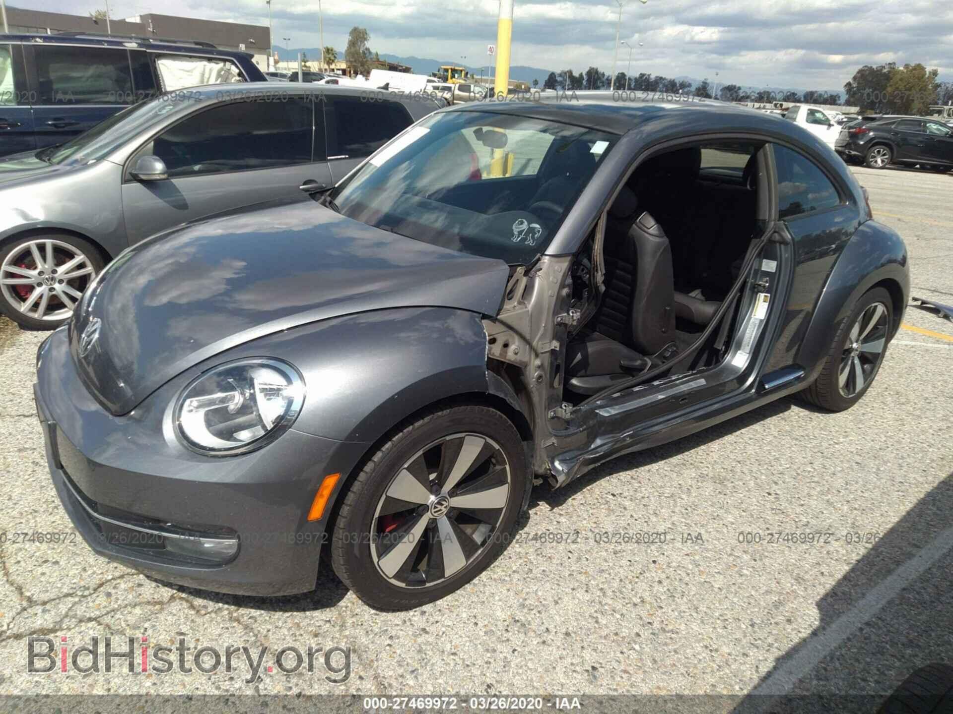 2012 VOLKSWAGEN BEETLE - VIN: 3VWVA7AT2CM615216 - Фото 2