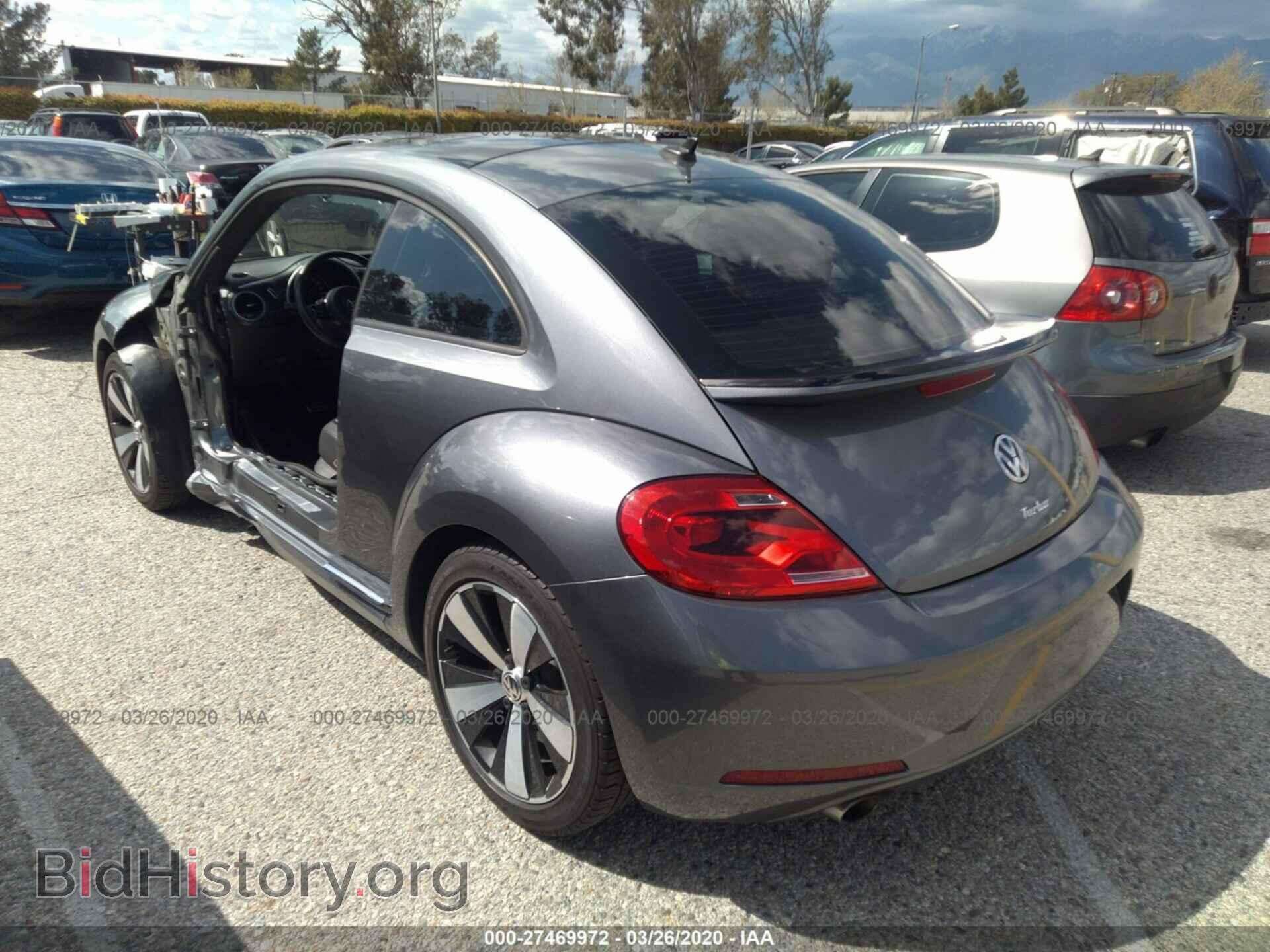 2012 VOLKSWAGEN BEETLE - VIN: 3VWVA7AT2CM615216 - Фото 3