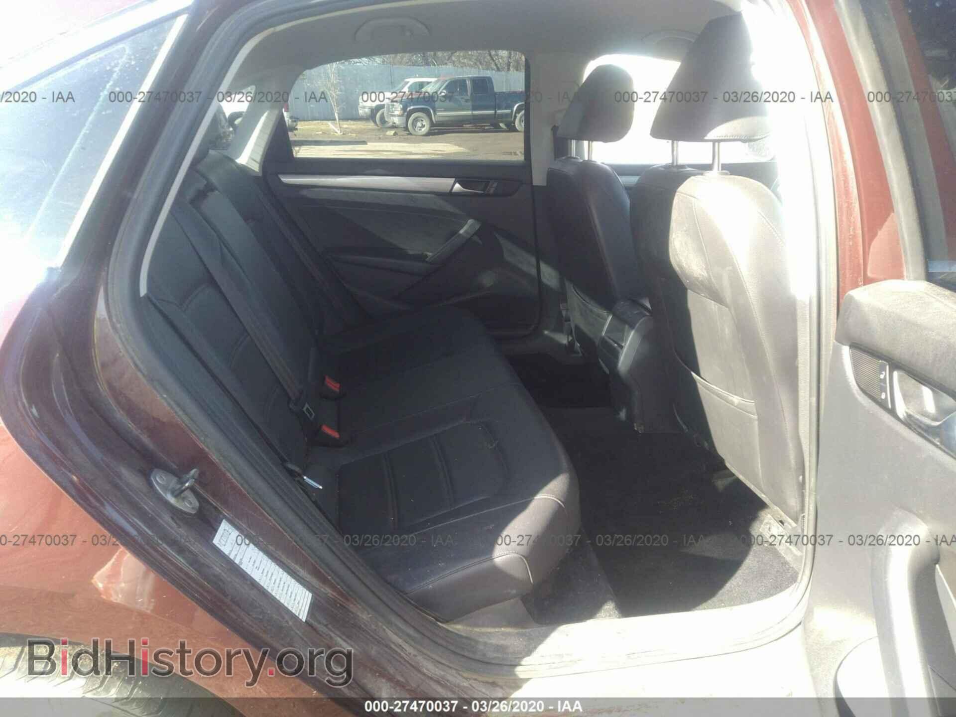 2014 VOLKSWAGEN PASSAT - VIN: 1VWAT7A38EC031092 - Фото 8