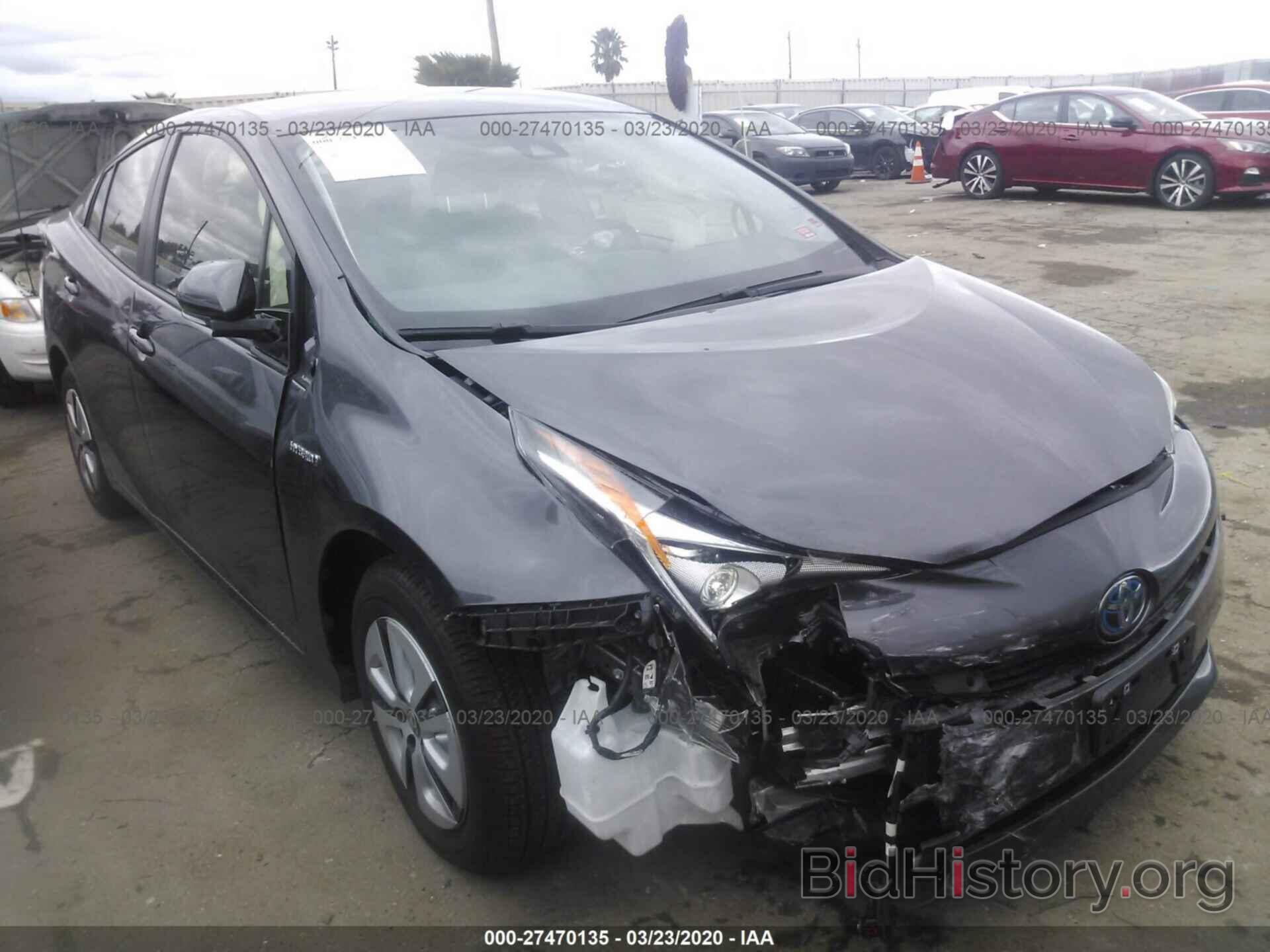 Photo JTDKBRFUXJ3594341 - TOYOTA PRIUS 2018