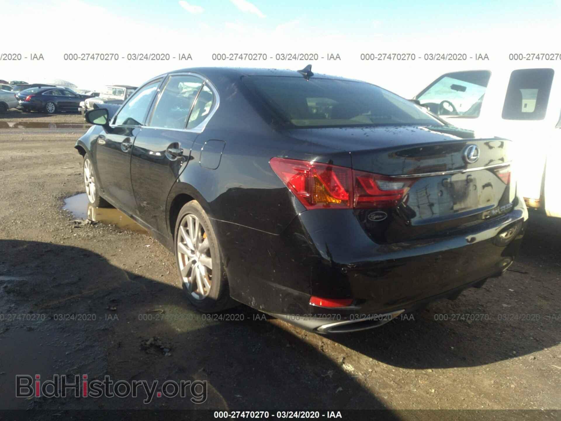 2013 LEXUS GS - VIN: JTHCE1BL7D5014304 - Фото 3