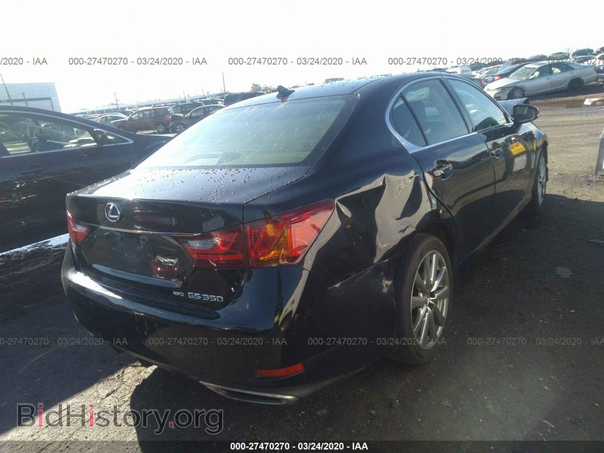2013 LEXUS GS - VIN: JTHCE1BL7D5014304 - Фото 4